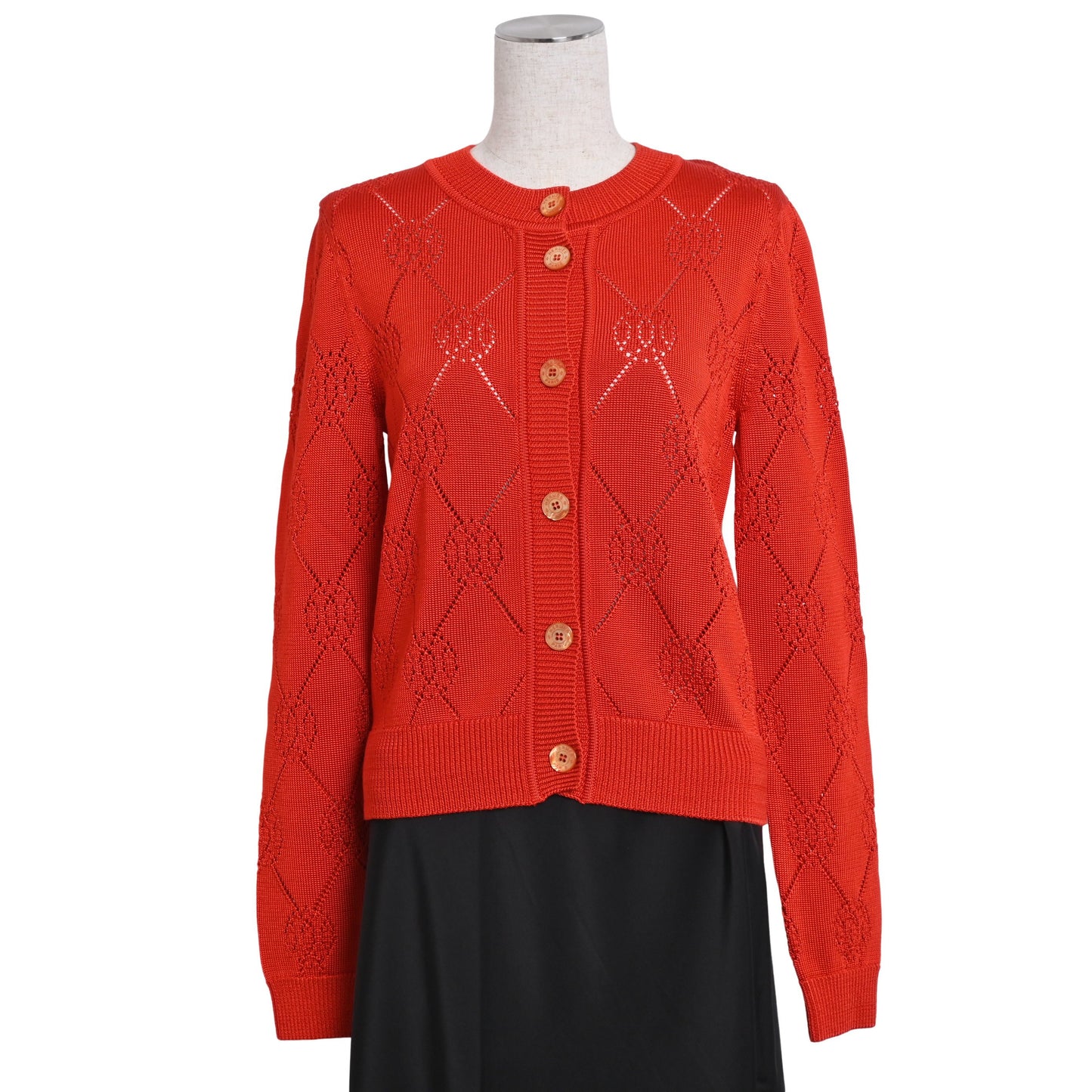 Cardigan Micro H Lift Rayon Red 38