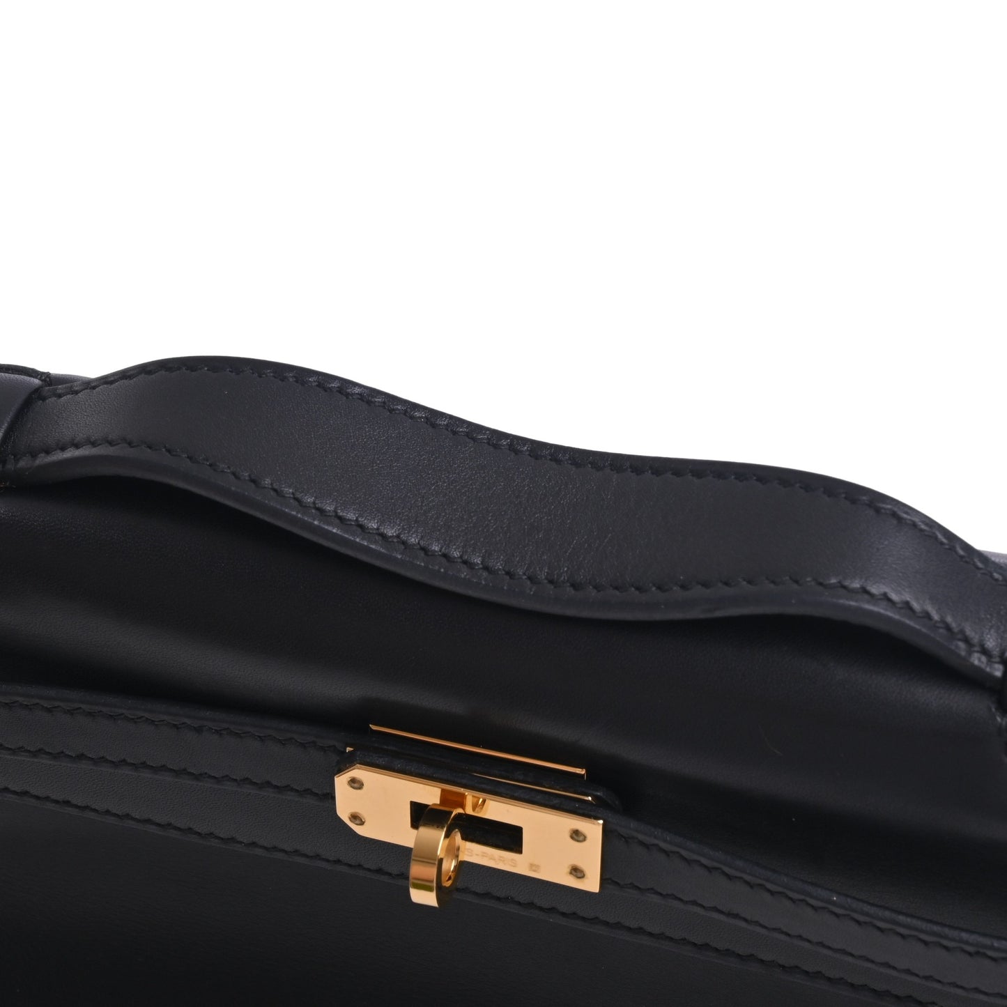 HERMES ポシェットケリー ヴォースイフト 黒 GP □J刻印