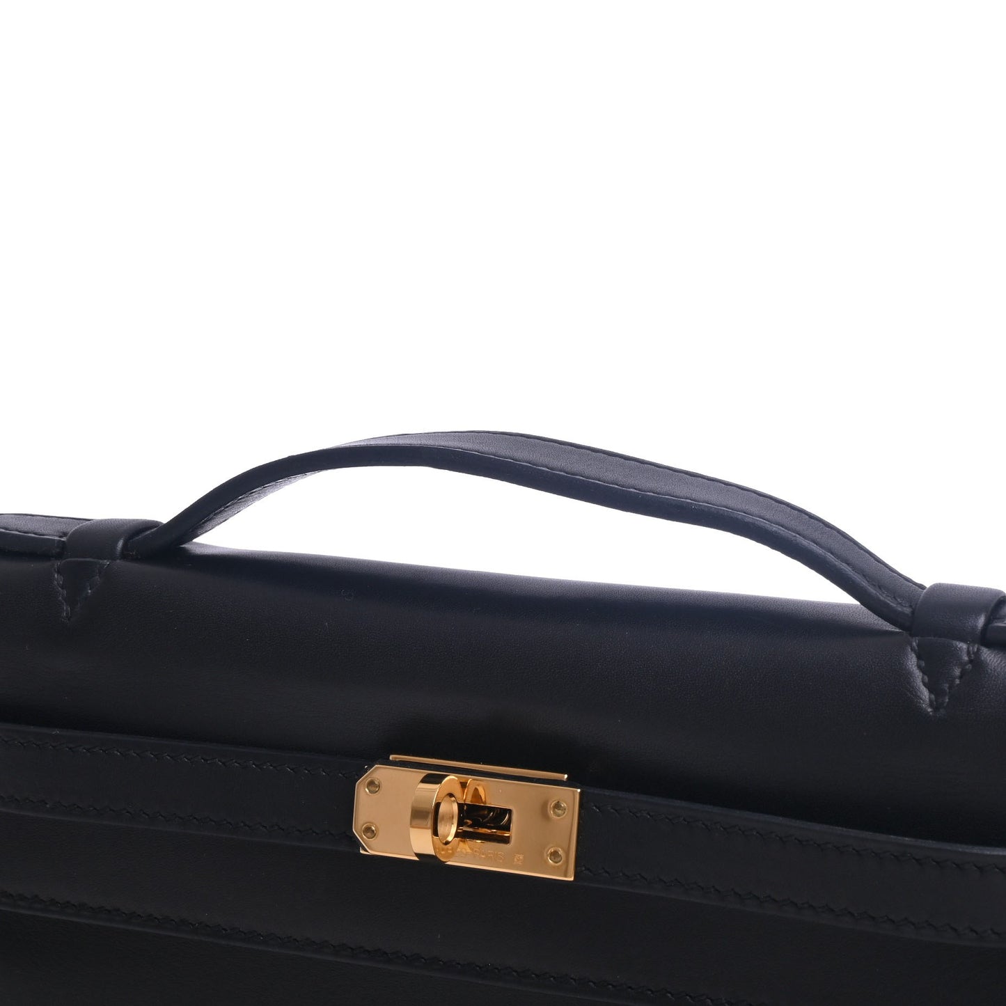 HERMES ポシェットケリー ヴォースイフト 黒 GP □J刻印