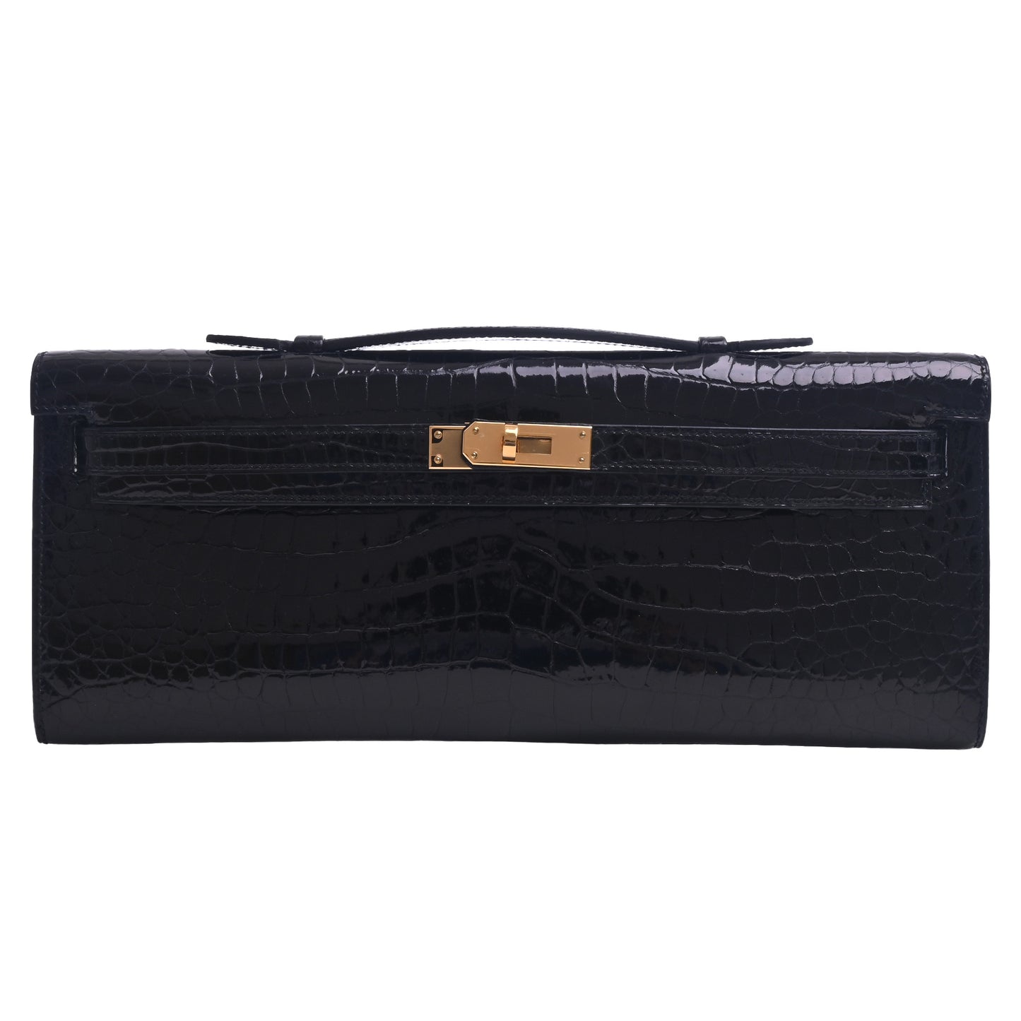 HERMES ケリーカット ポロサス 黒 GP D刻印