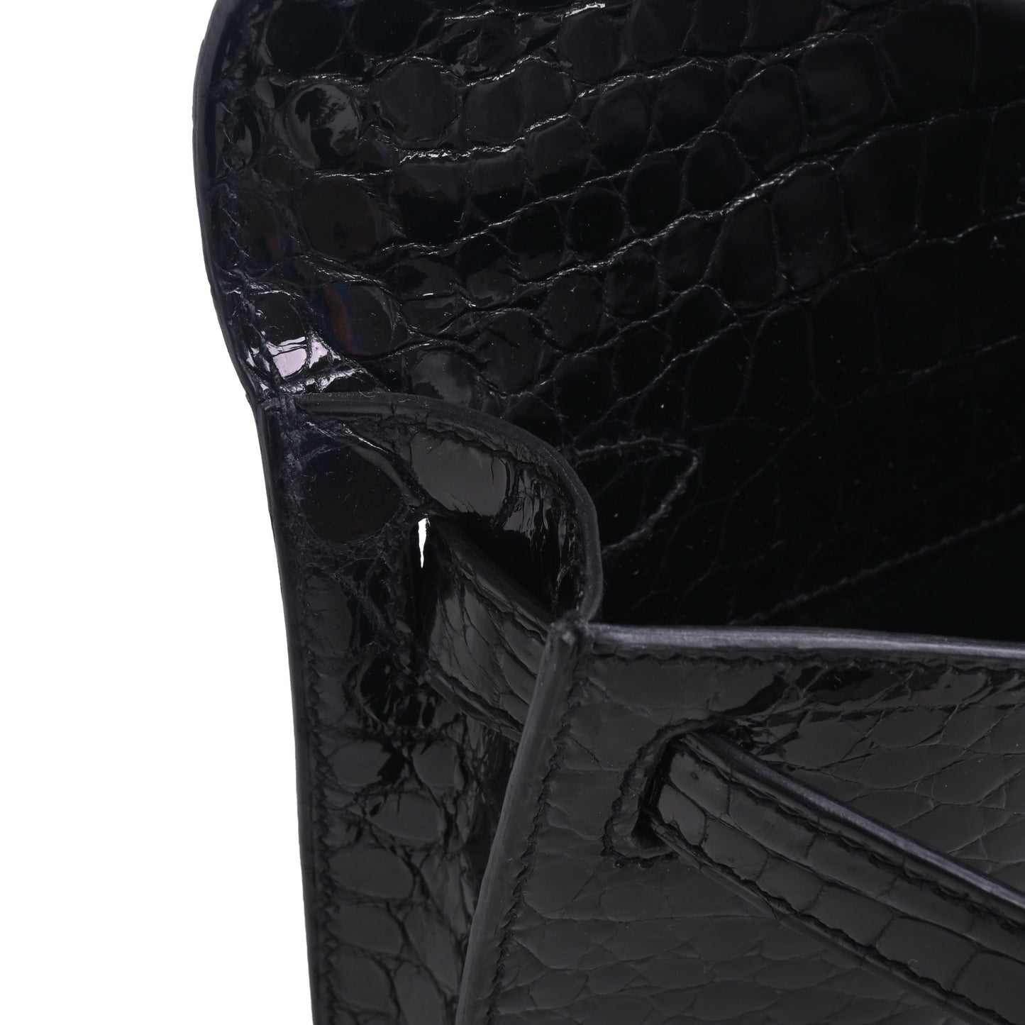 HERMES ケリーカット ポロサス 黒 GP D刻印