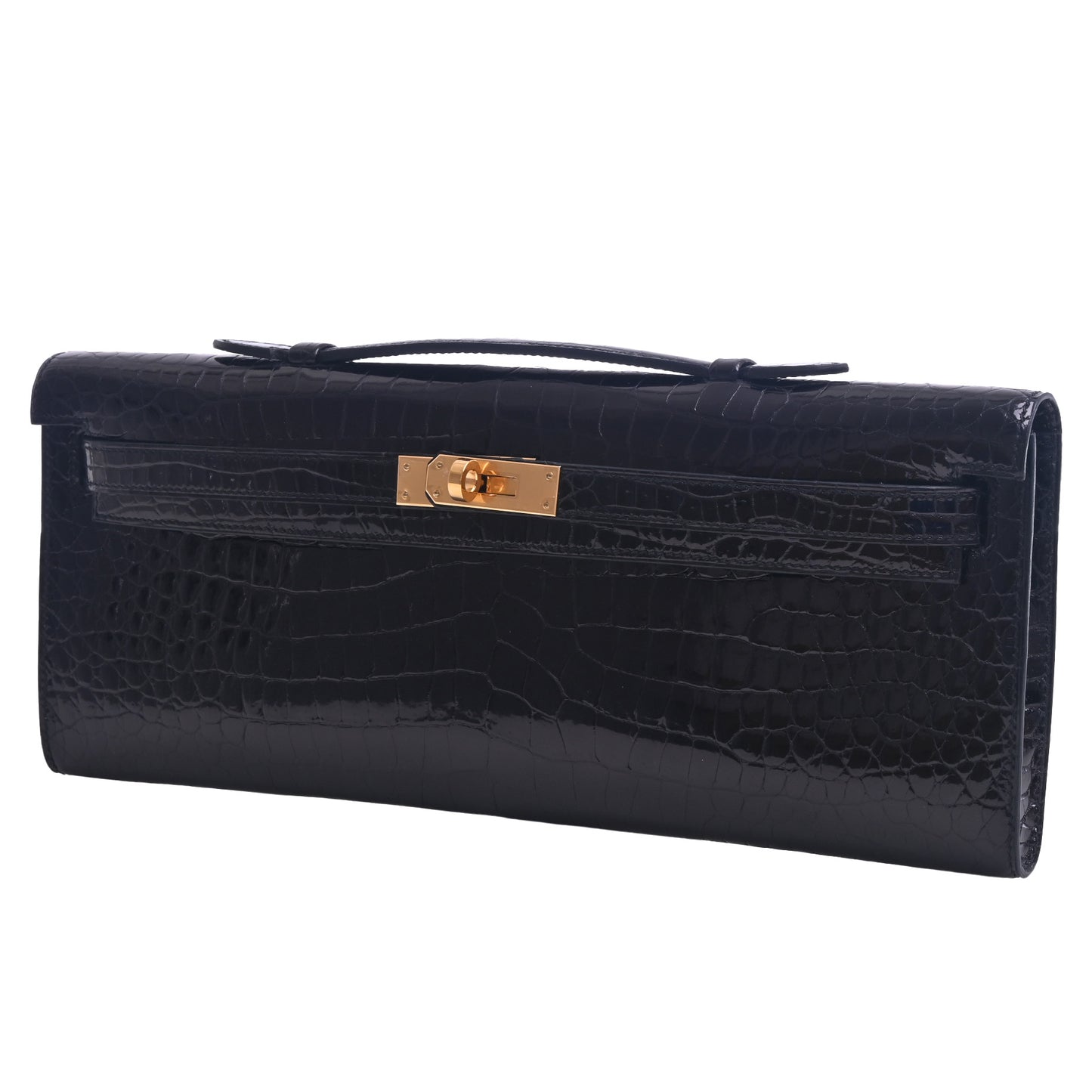HERMES ケリーカット ポロサス 黒 GP D刻印