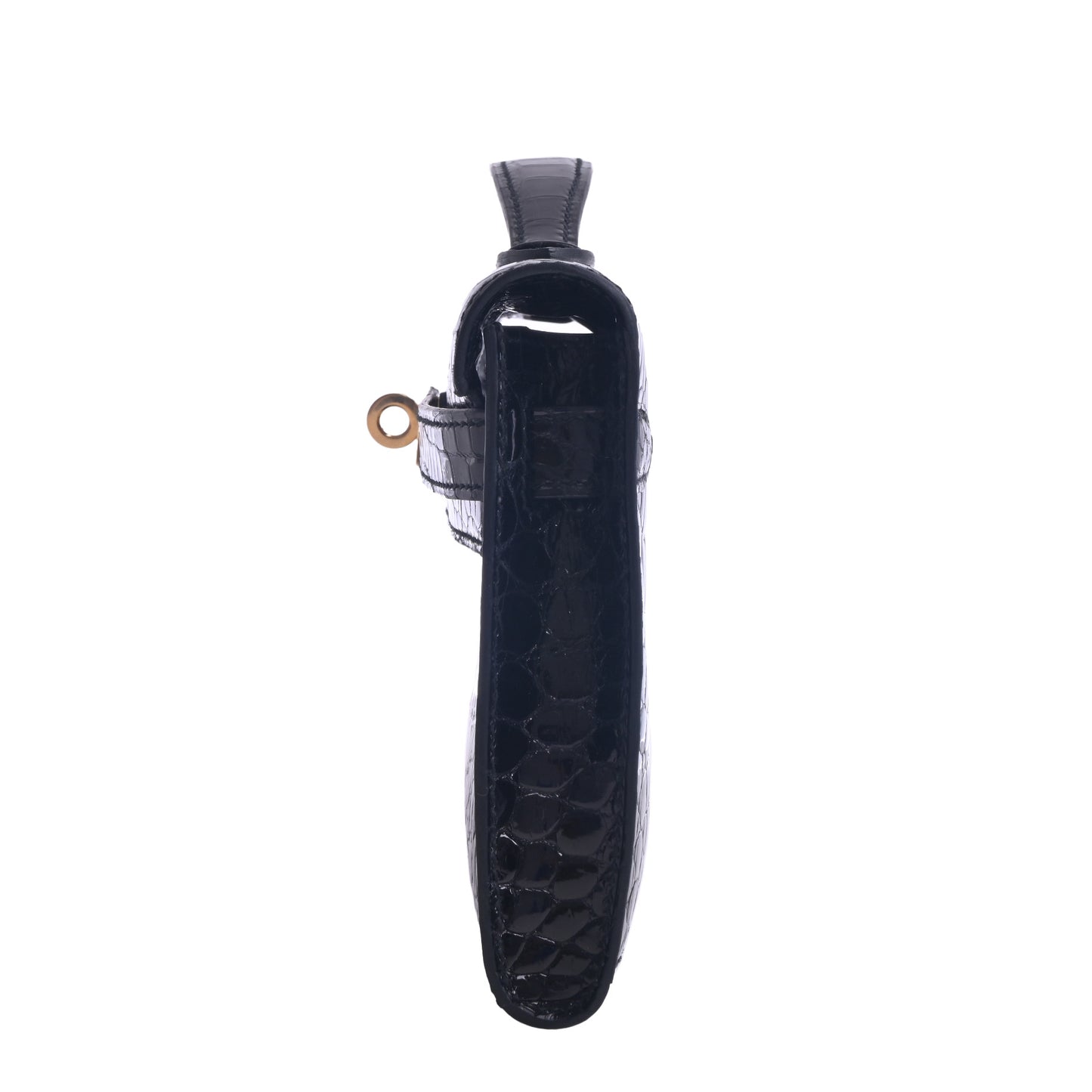 HERMES ケリーカット ポロサス 黒 GP D刻印