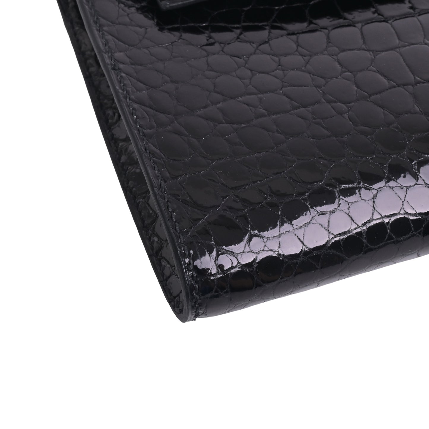 HERMES ケリーカット ポロサス 黒 GP D刻印