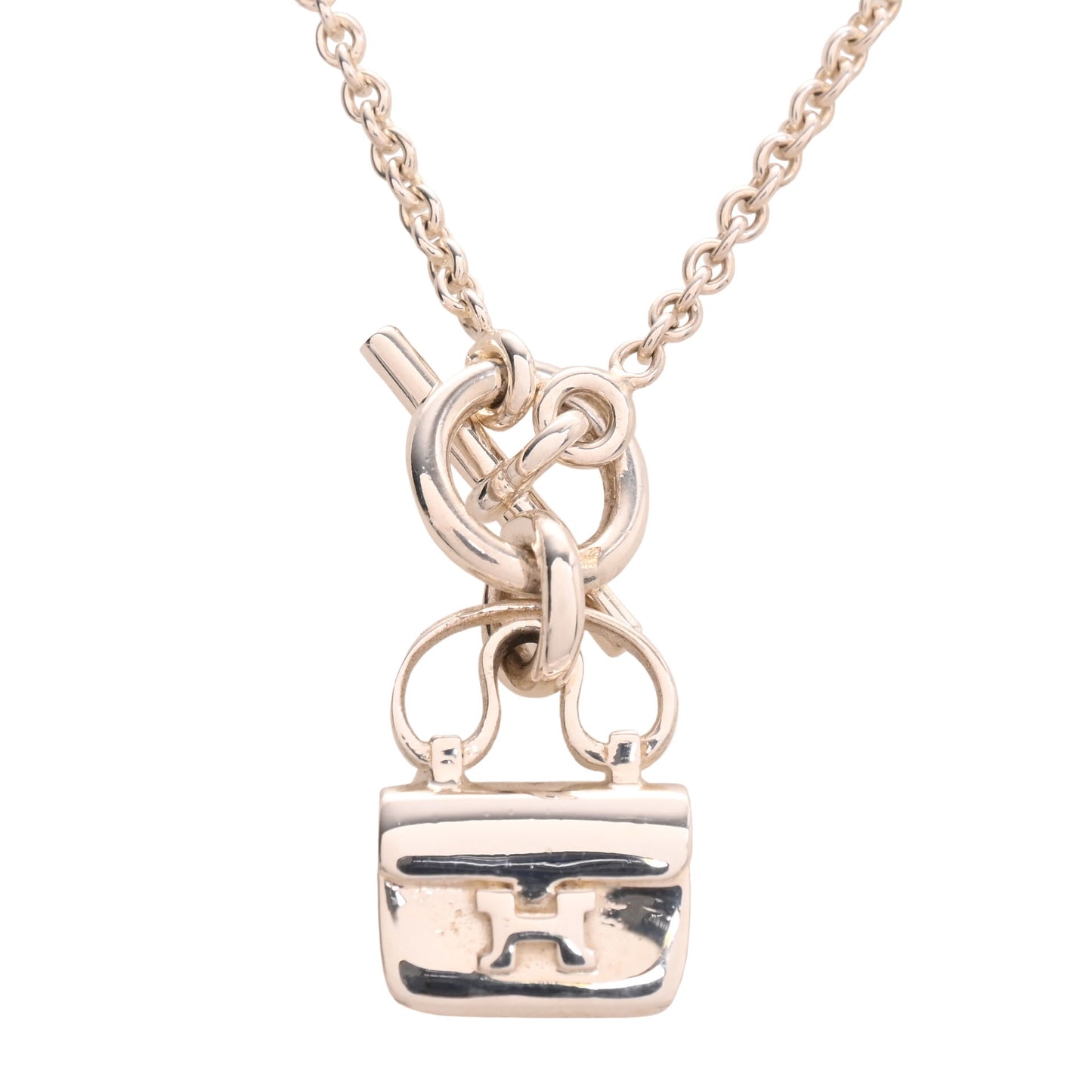 HERMES アミュレット コンスタンス ネックレス SV