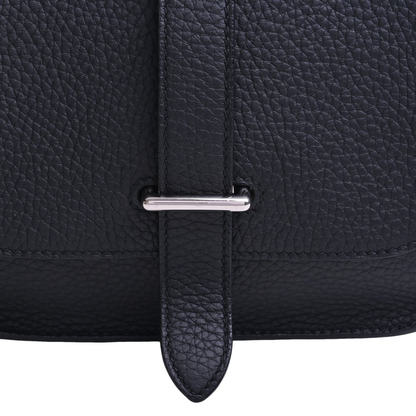 HERMES ポシェットスティーブ トリヨンクレマンス 黒 SS □N刻印