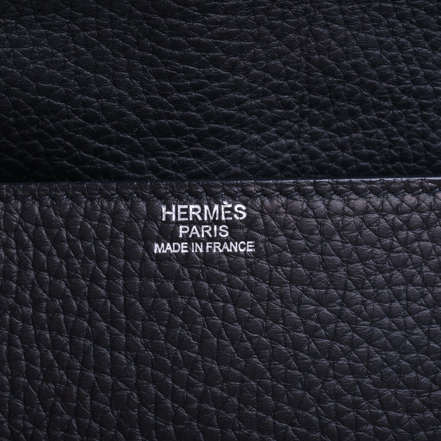 HERMES ポシェットスティーブ トリヨンクレマンス 黒 SS □N刻印