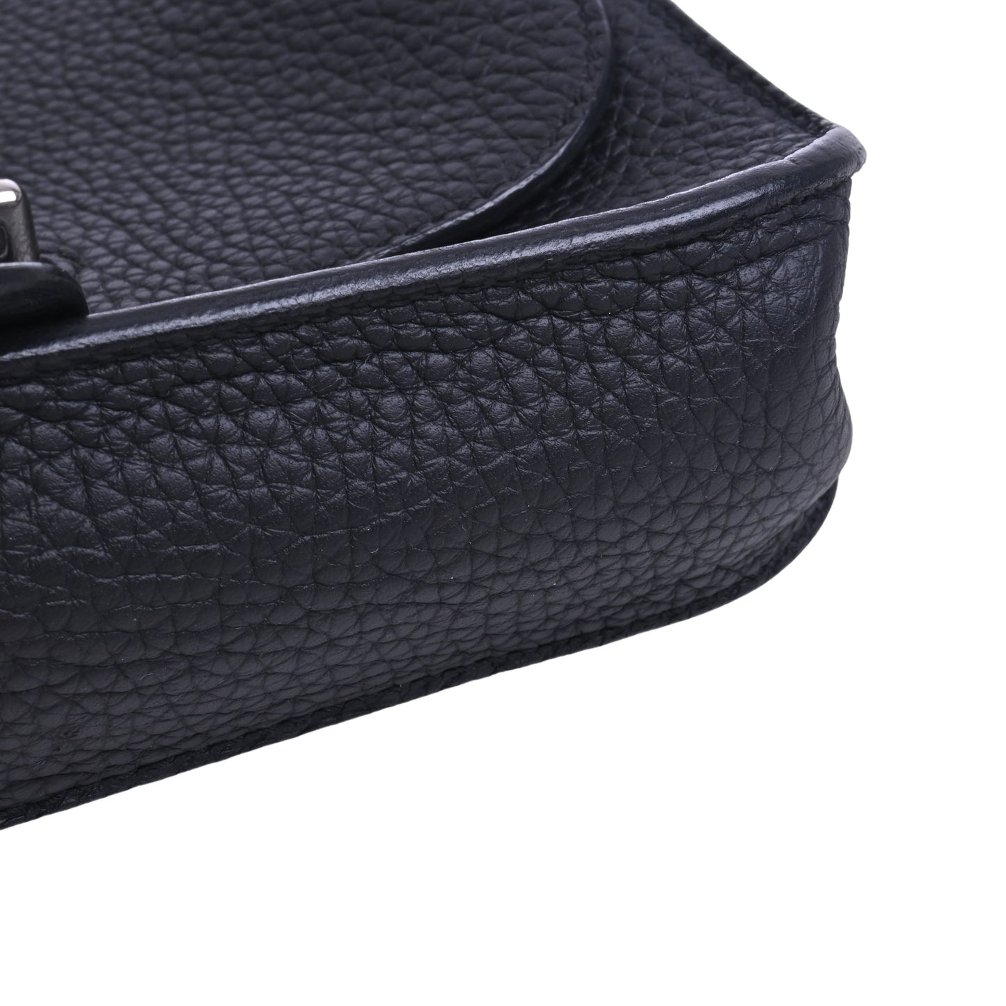 HERMES ポシェットスティーブ トリヨンクレマンス 黒 SS □N刻印