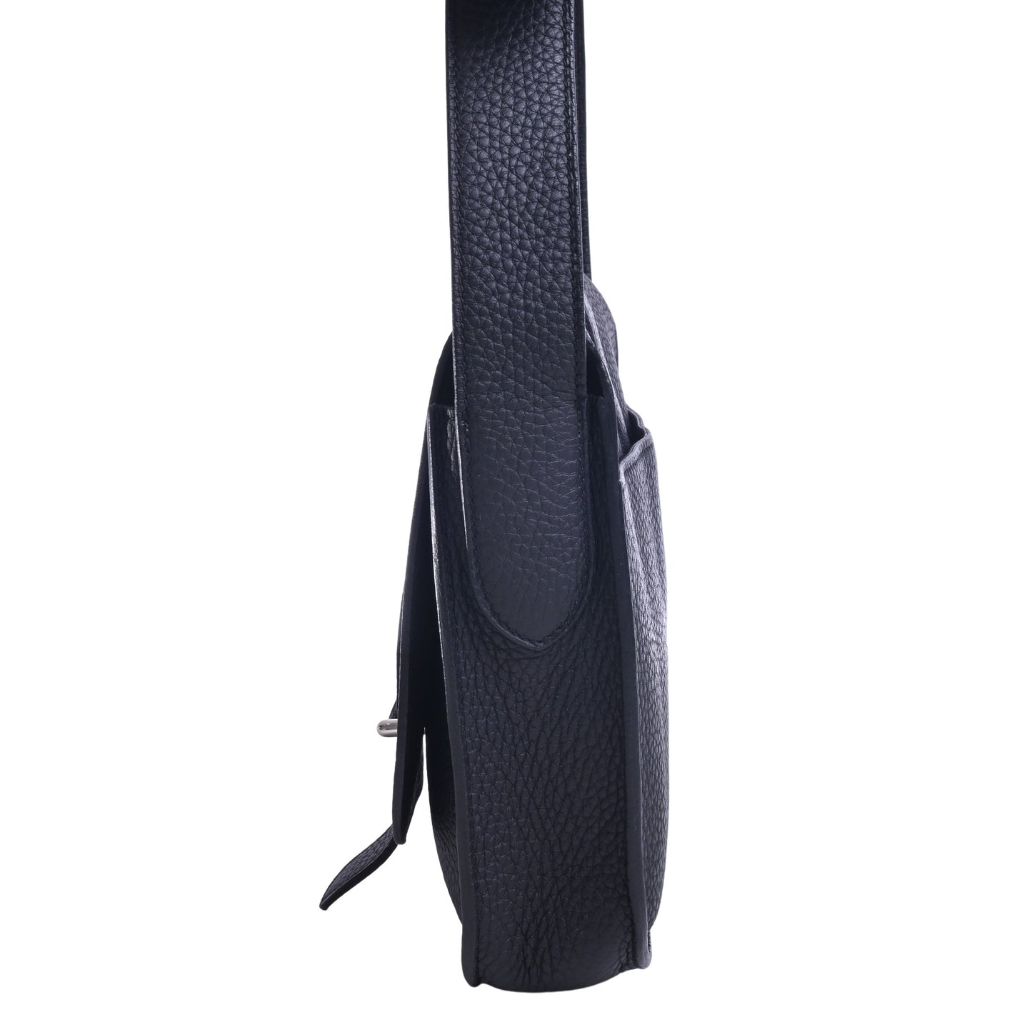 HERMES ポシェットスティーブ トリヨンクレマンス 黒 SS □N刻印