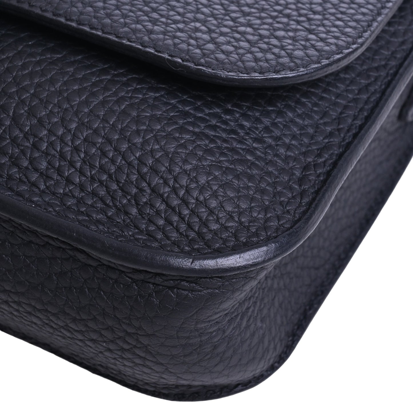 HERMES ポシェットスティーブ トリヨンクレマンス 黒 SS □N刻印