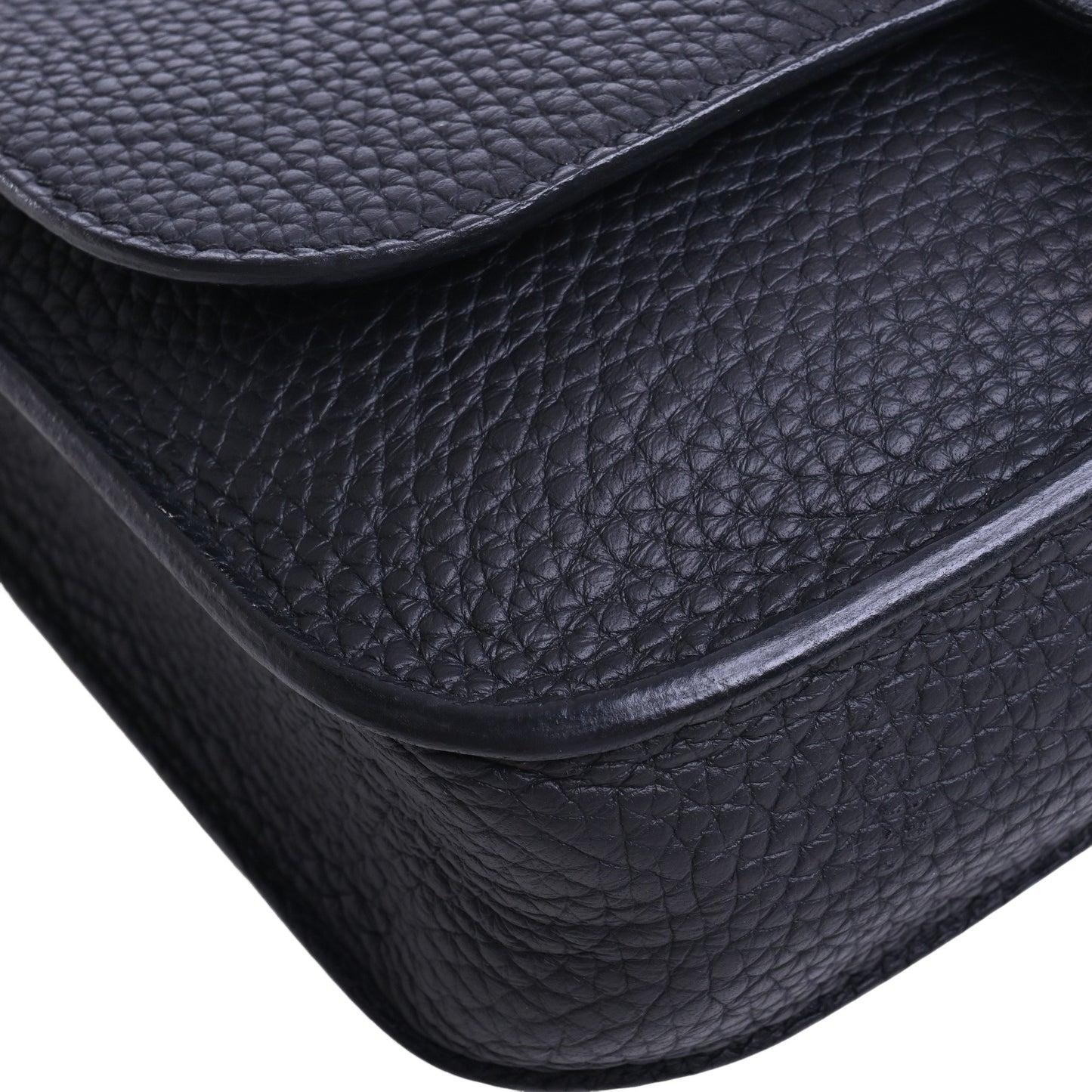 HERMES ポシェットスティーブ トリヨンクレマンス 黒 SS □N刻印