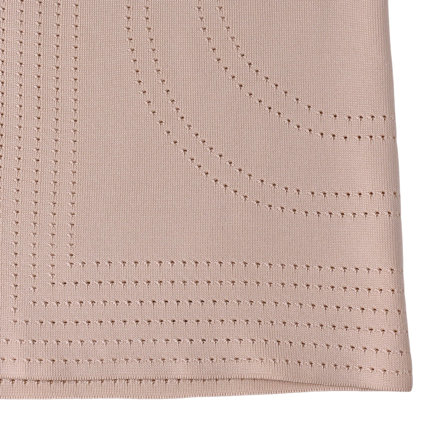 HERMES ニットスカート シルク混 アイボリー 40