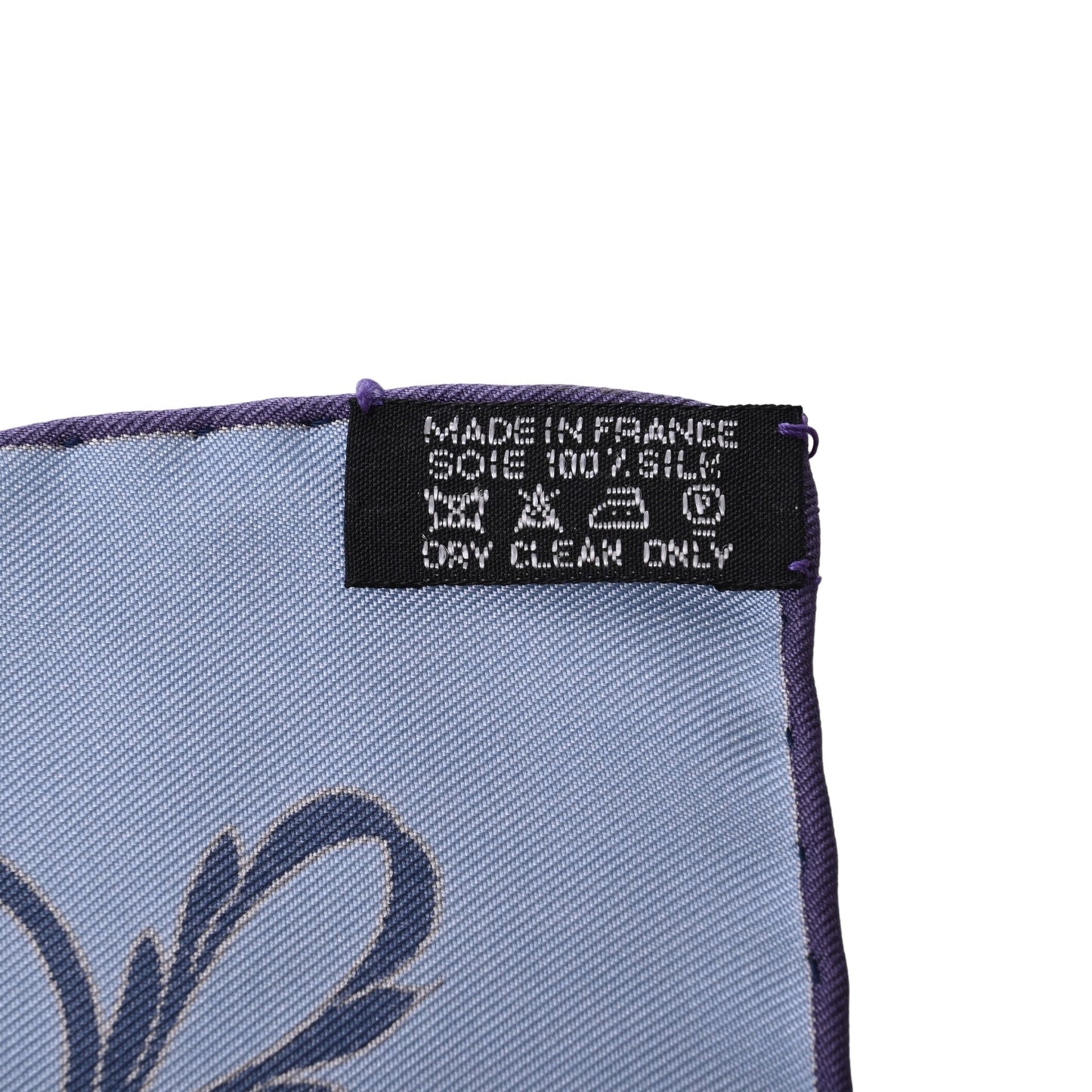 HERMES カレ90 ASTROGOGIE NOUVELLE シルク ブルー