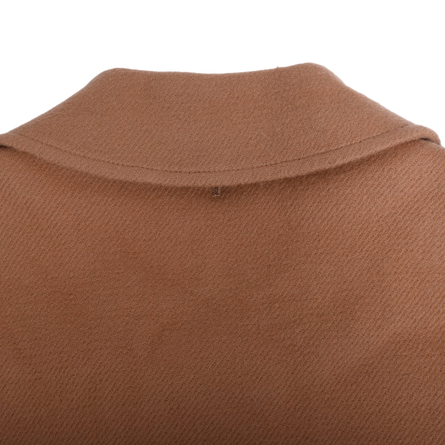 HERMES アピベルト コート ウール カシミア混 キャメル 40