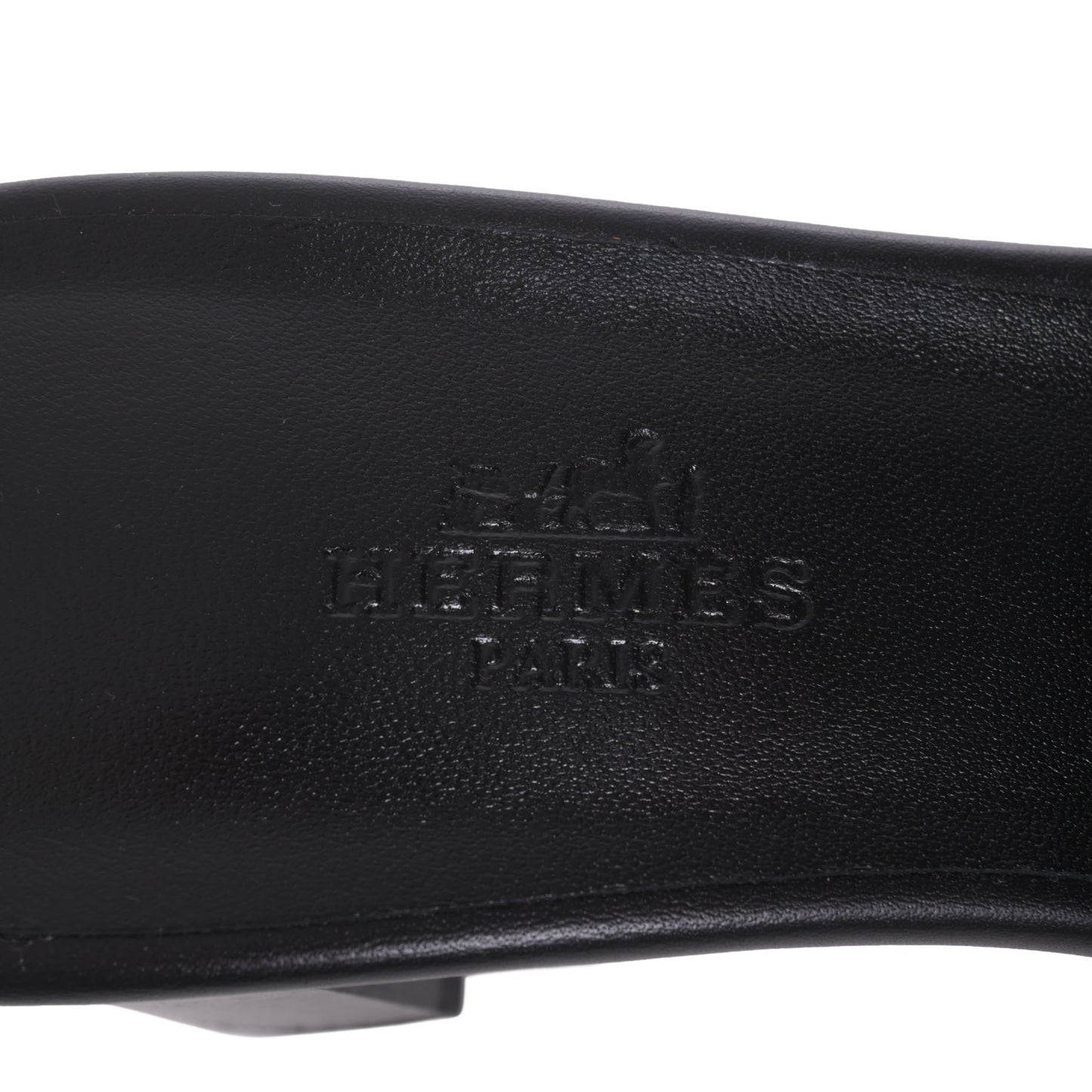 HERMES サンダル ジジ50 黒 SS 36 1/2
