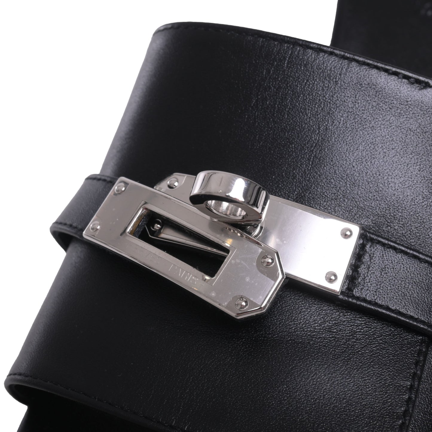 HERMES サンダル ジジ50 黒 SS 36 1/2
