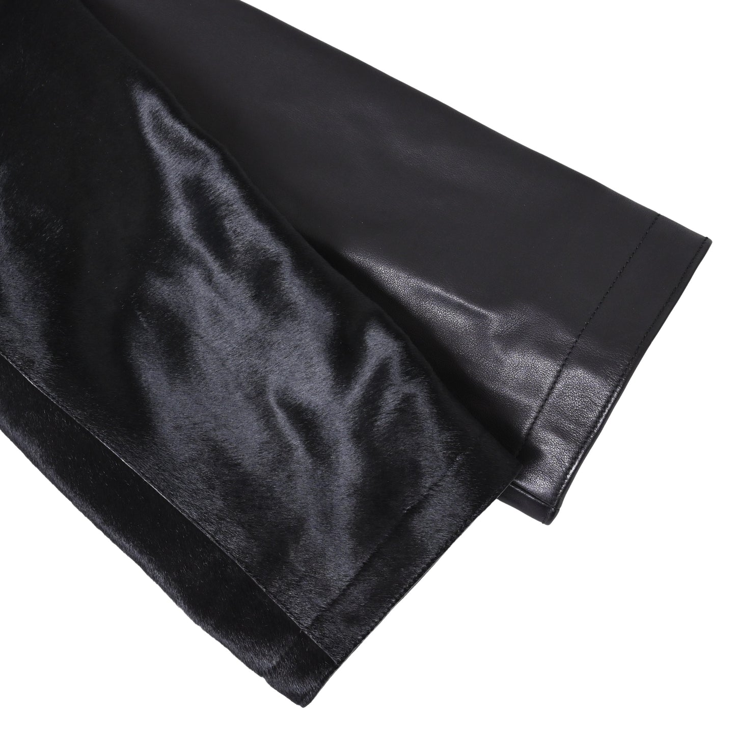 HERMES トレンチコート トロイカ カーフ 黒 44