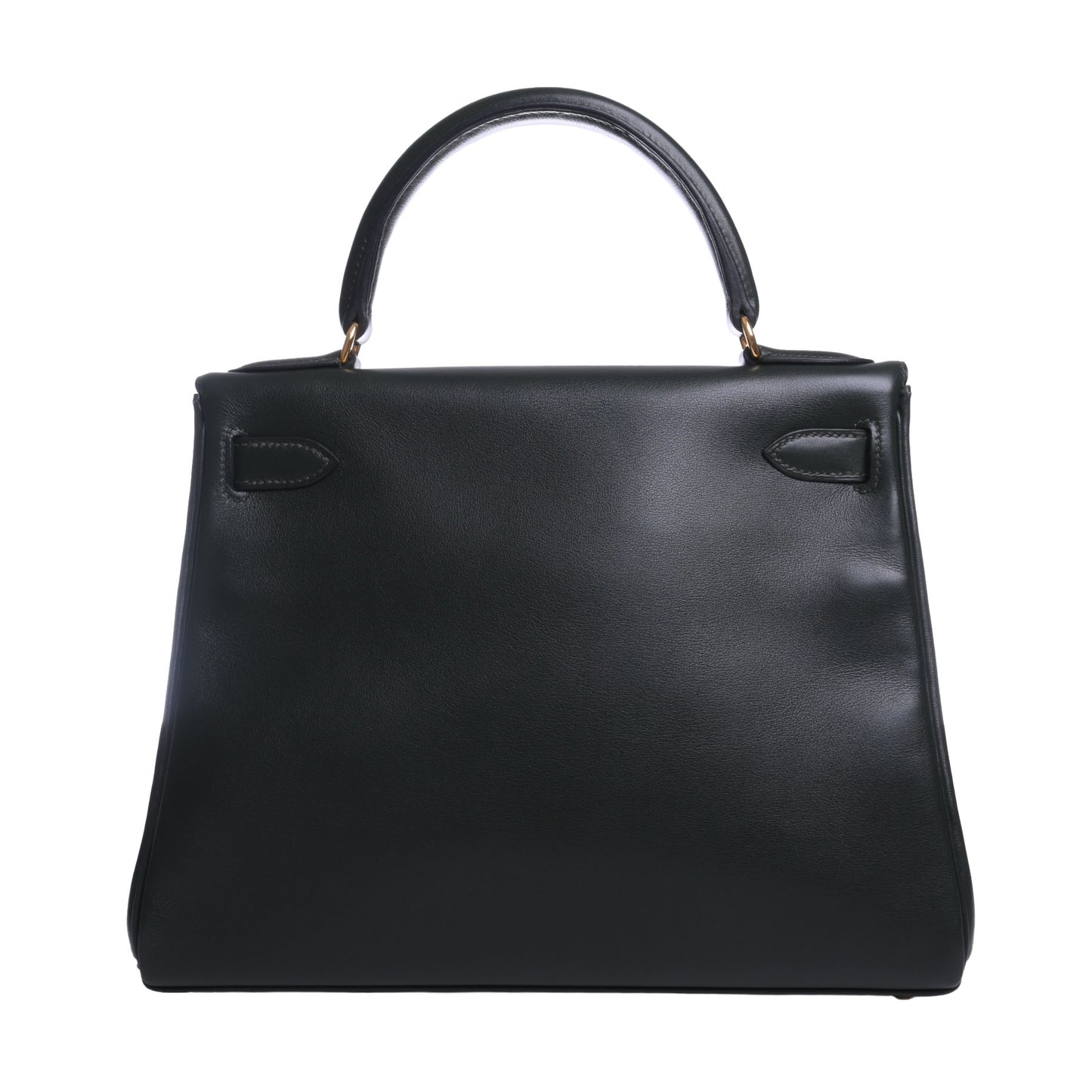 HERMES ケリー28 ヴォーガリバー グリーン GP □C刻印