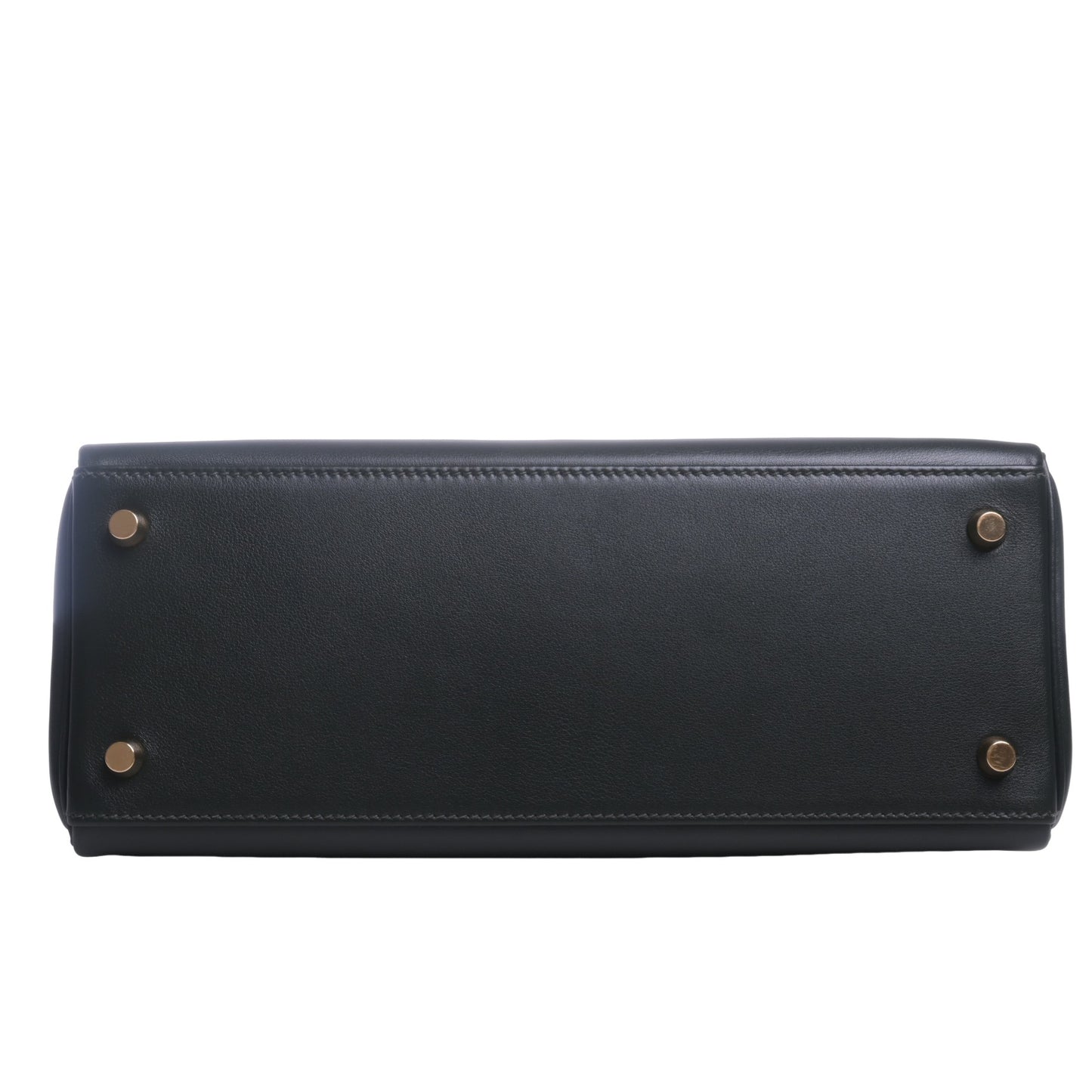 HERMES ケリー28 ヴォーガリバー グリーン GP □C刻印