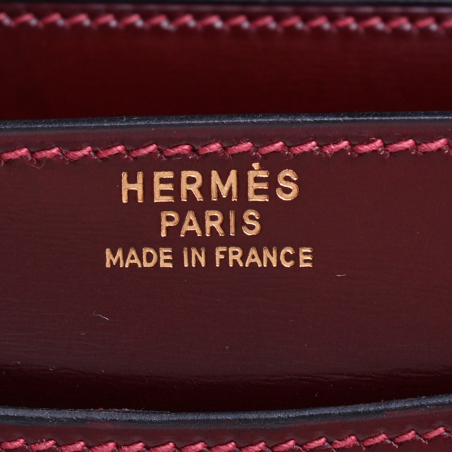 HERMES リングドゥ ボックスカーフ ルージュアッシュ GP 〇K刻印