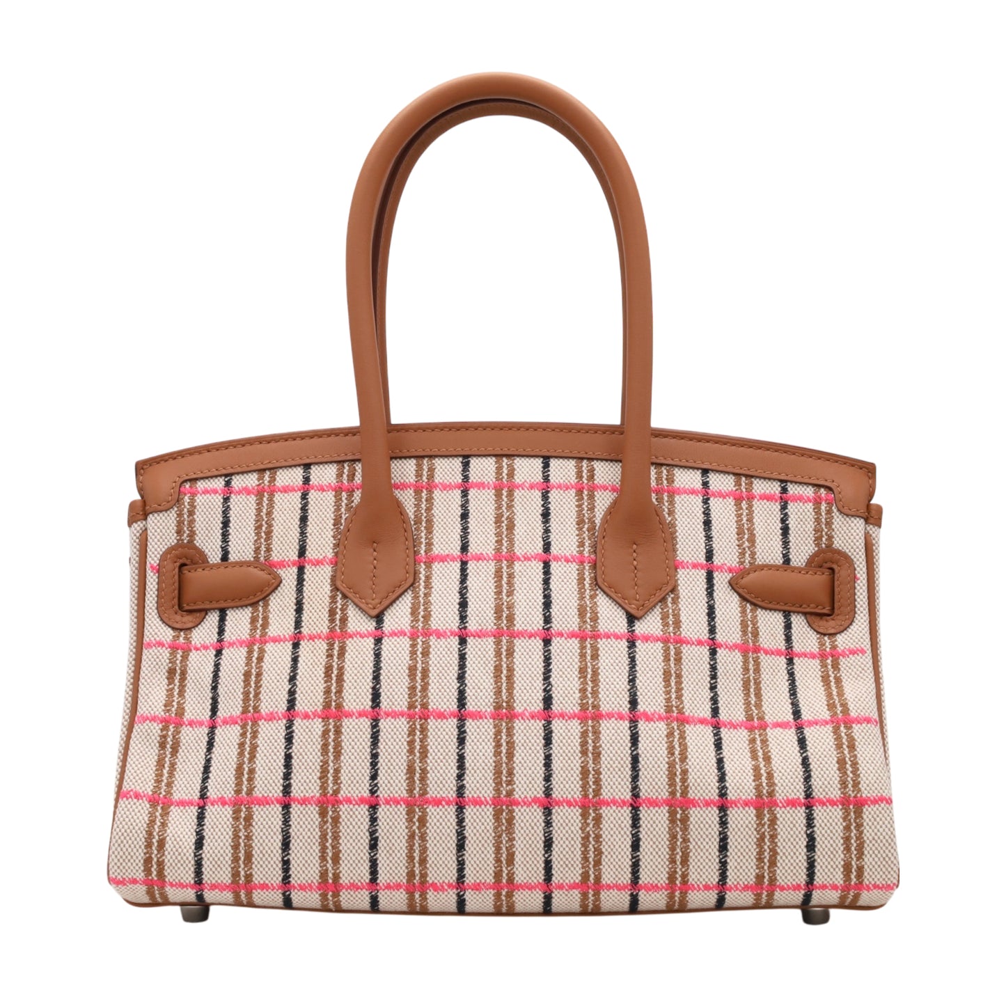 Birkin Shoulder Light 29 Voor Swift Toile Ash Gold SS K engraved