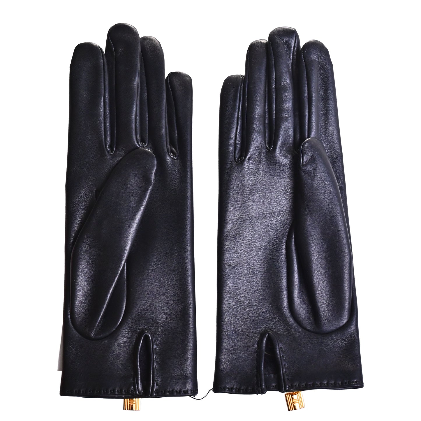 HERMES ケリーグローブ レザー 黒 GP 7
