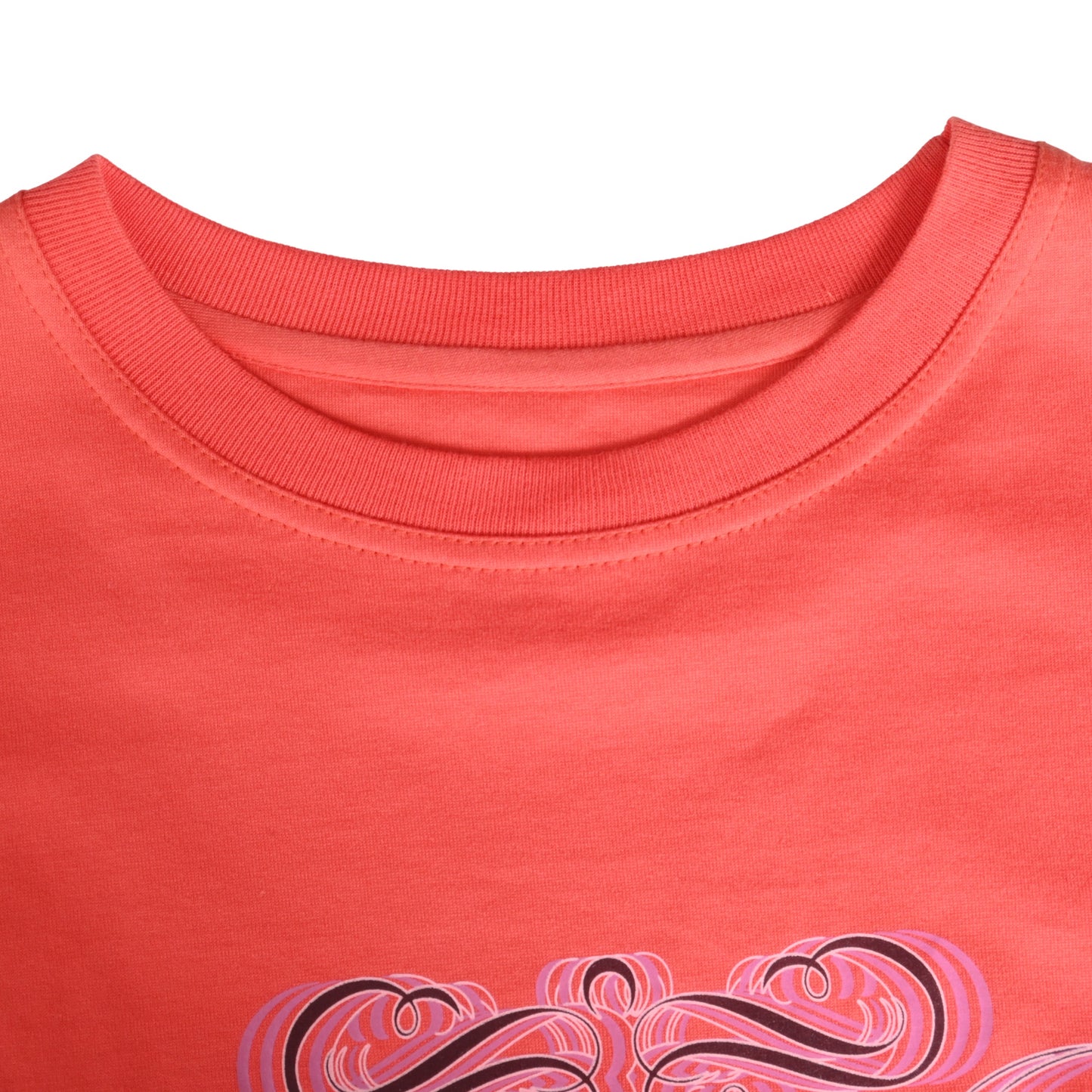 HERMES Tシャツ BRIDES de GALA コットン オレンジ 34