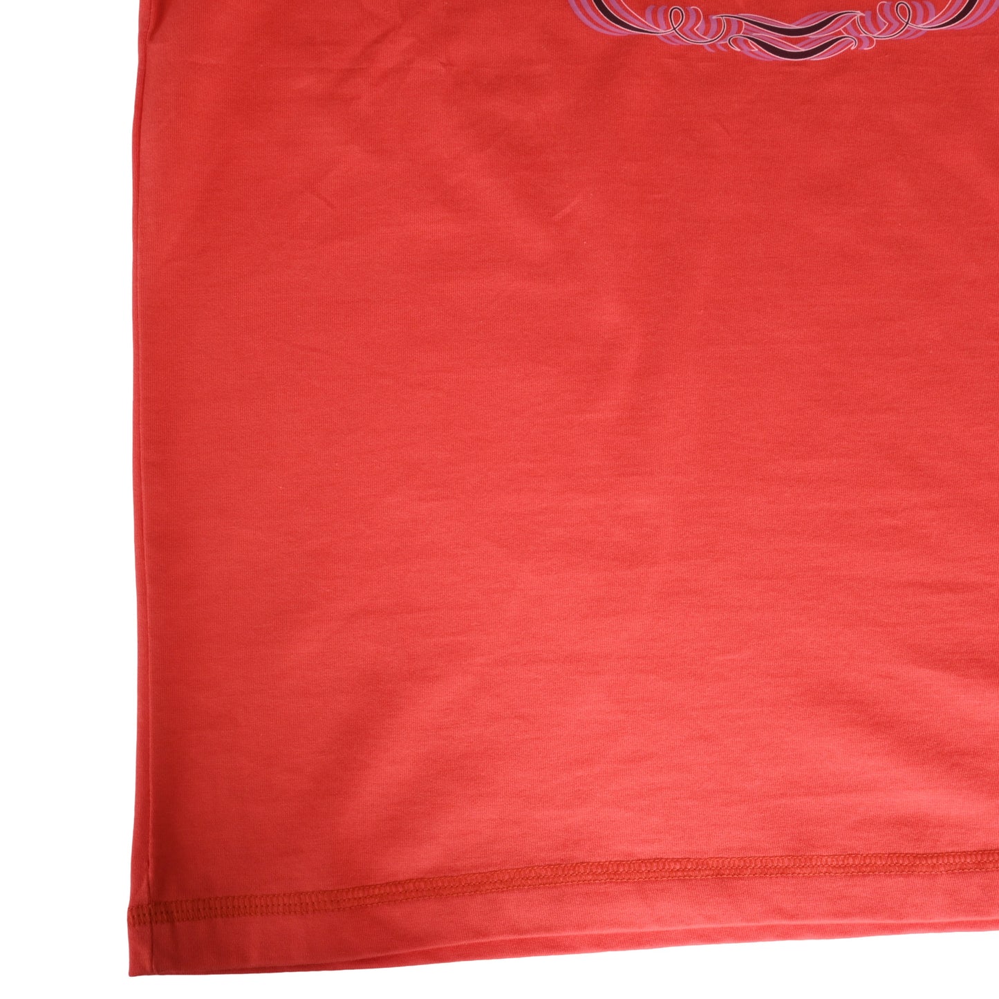 HERMES Tシャツ BRIDES de GALA コットン オレンジ 34