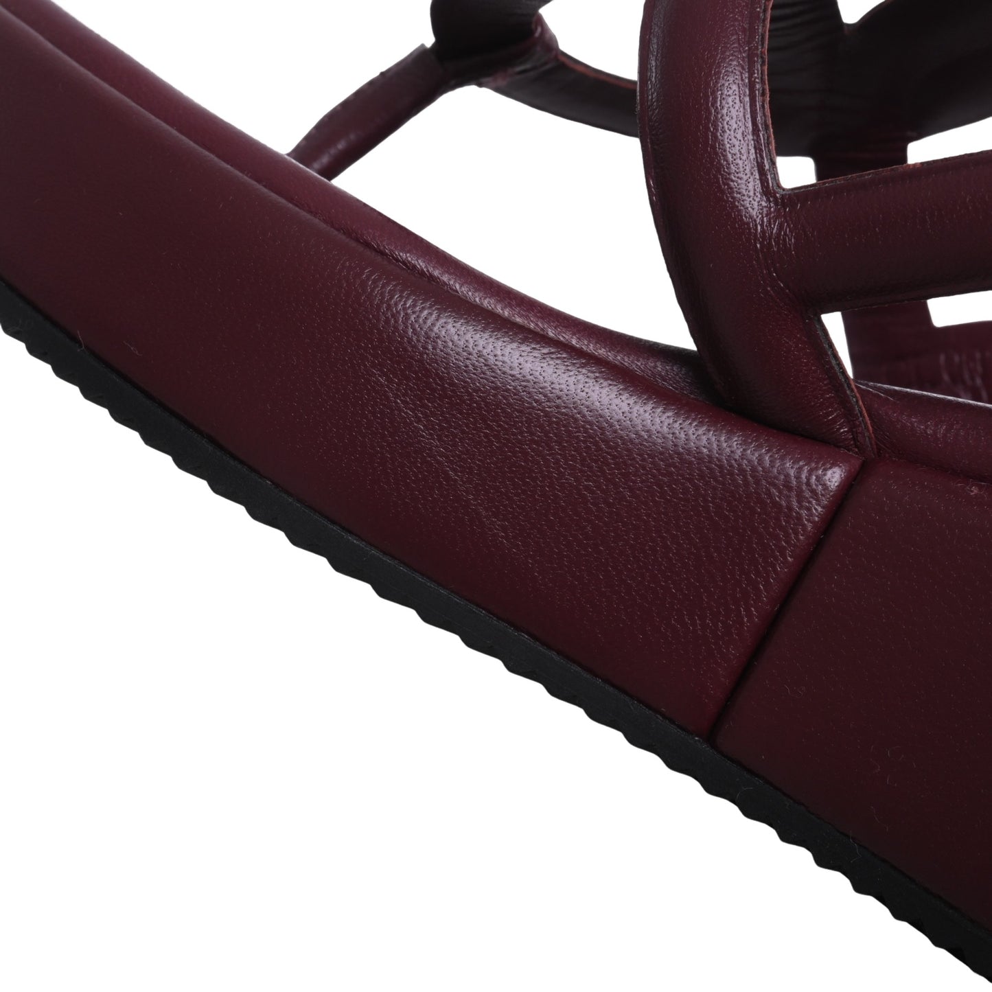 HERMES サンダル ジプシー ボルドー 37