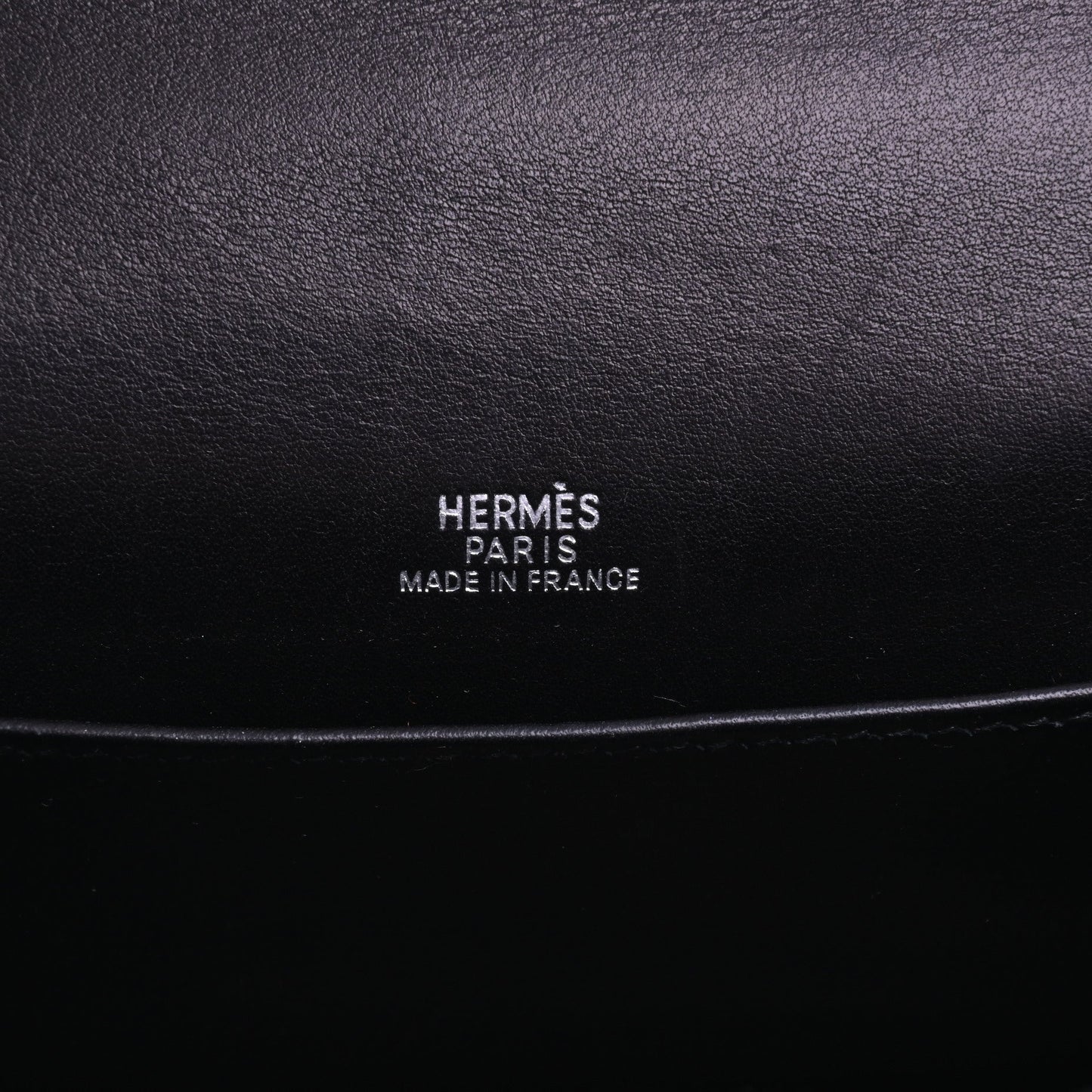 Pochette Kelly Voor Swift Black SS □I engraved
