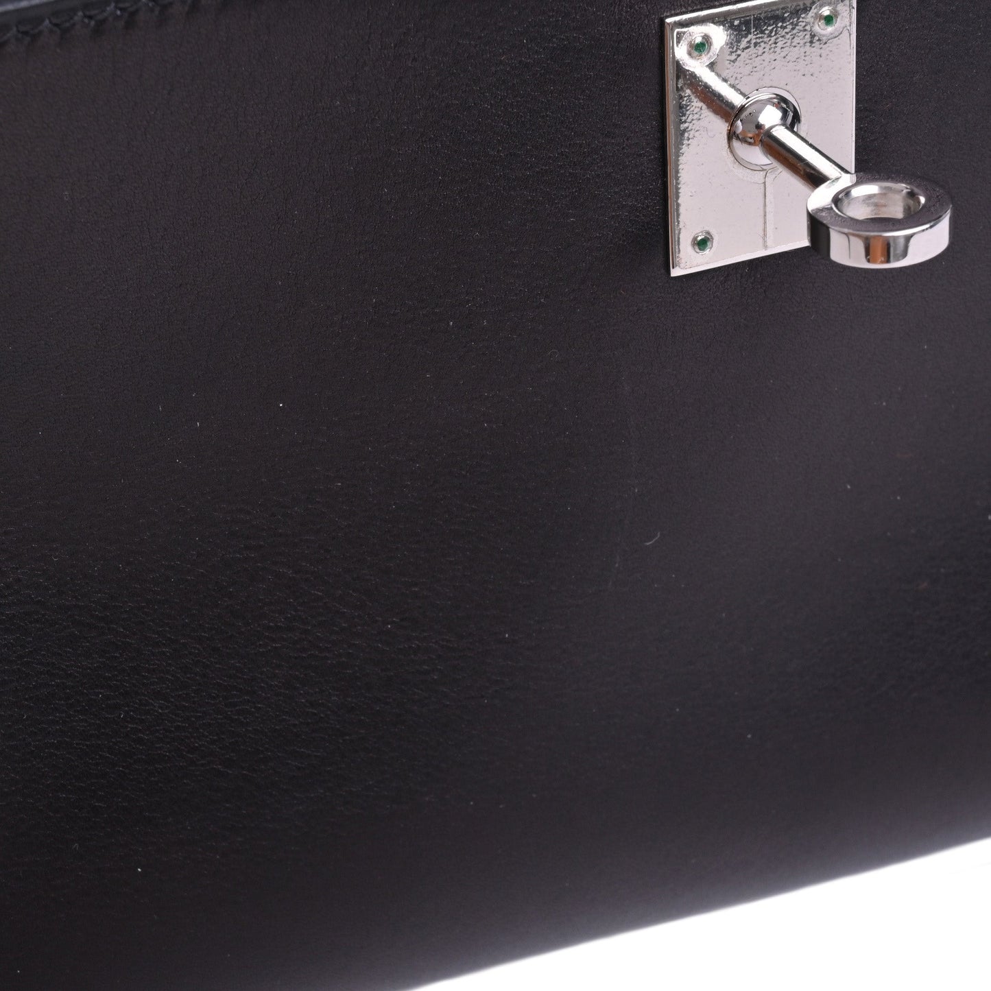 Pochette Kelly Voor Swift Black SS □I engraved