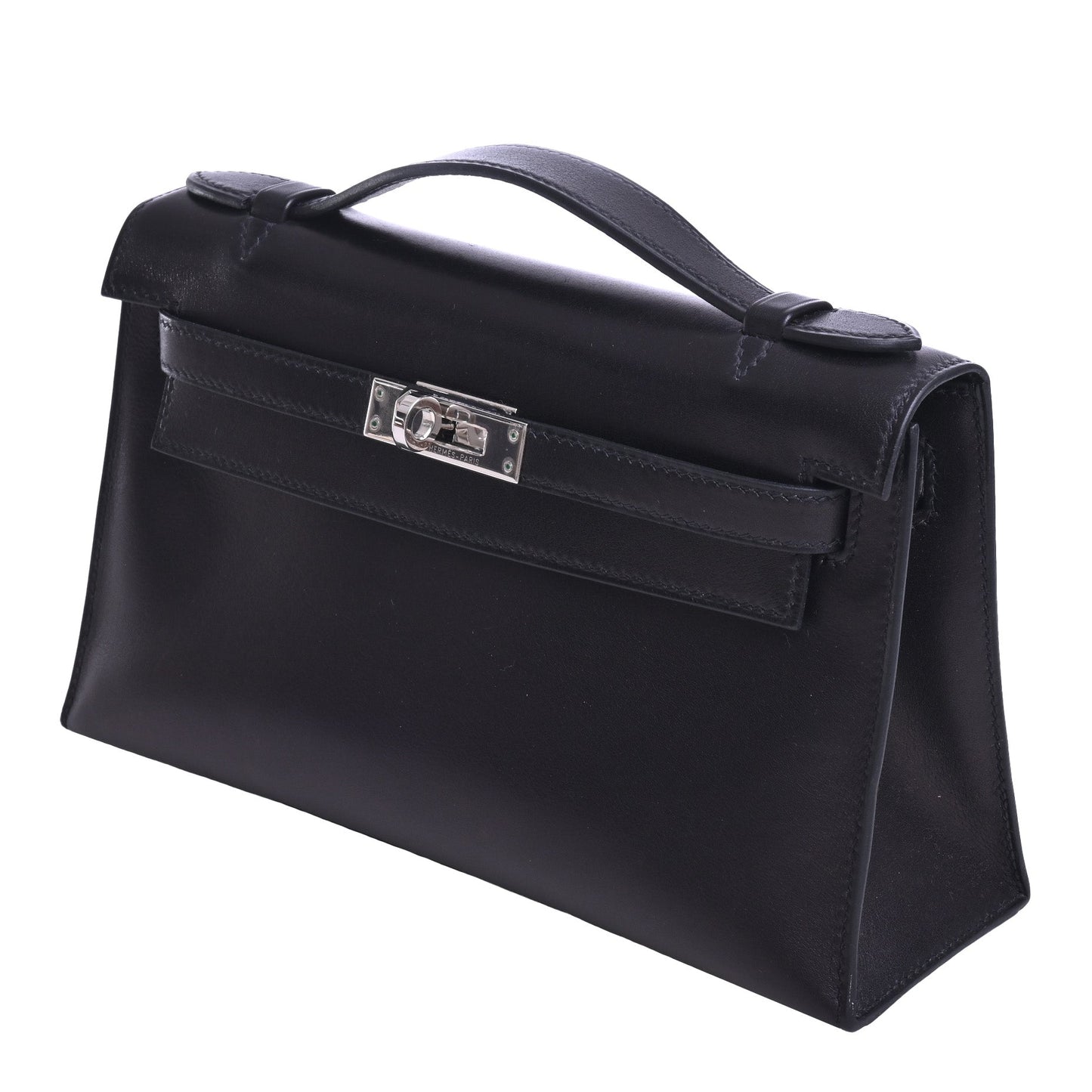 Pochette Kelly Voor Swift Black SS □I engraved