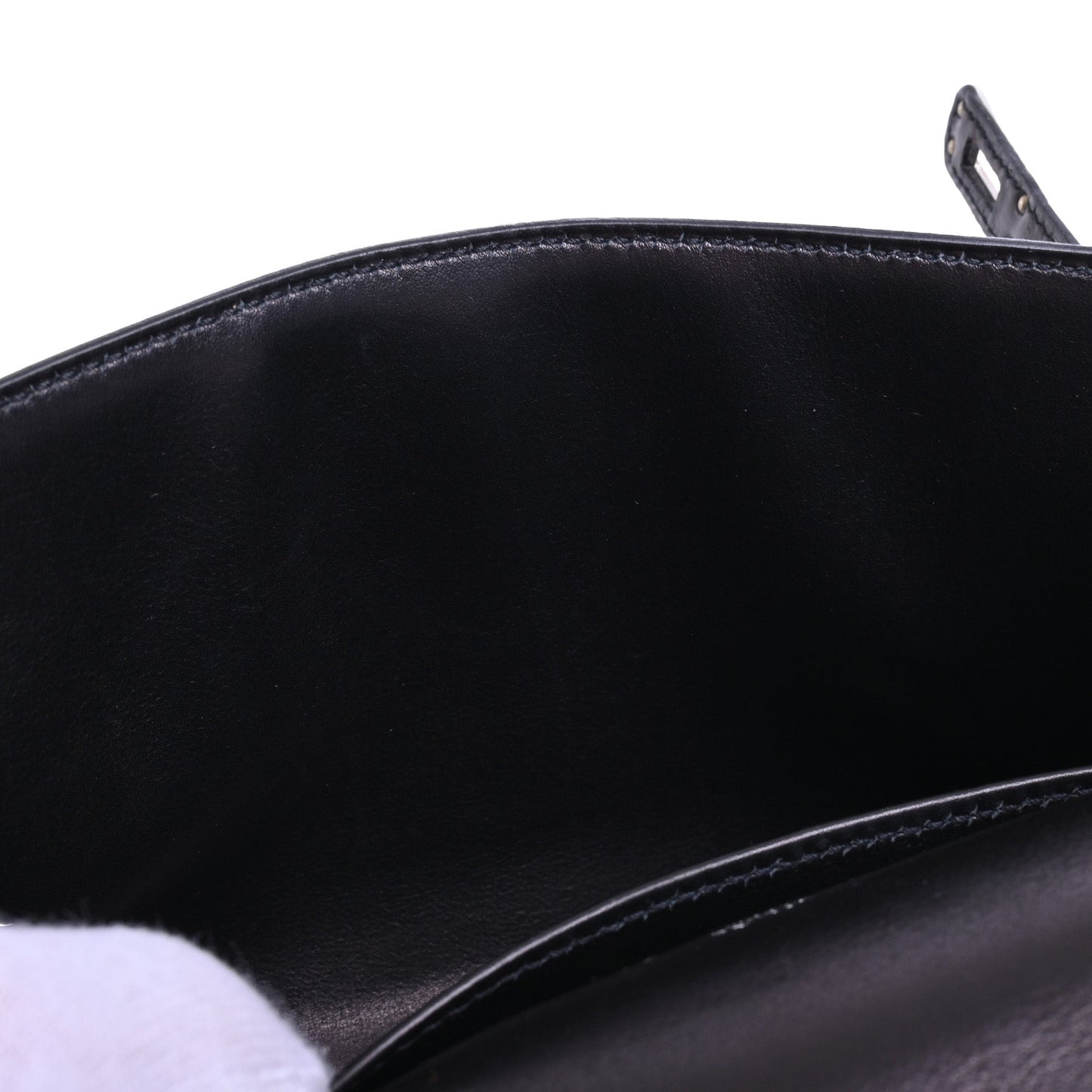 Pochette Kelly Voor Swift Black SS □I engraved