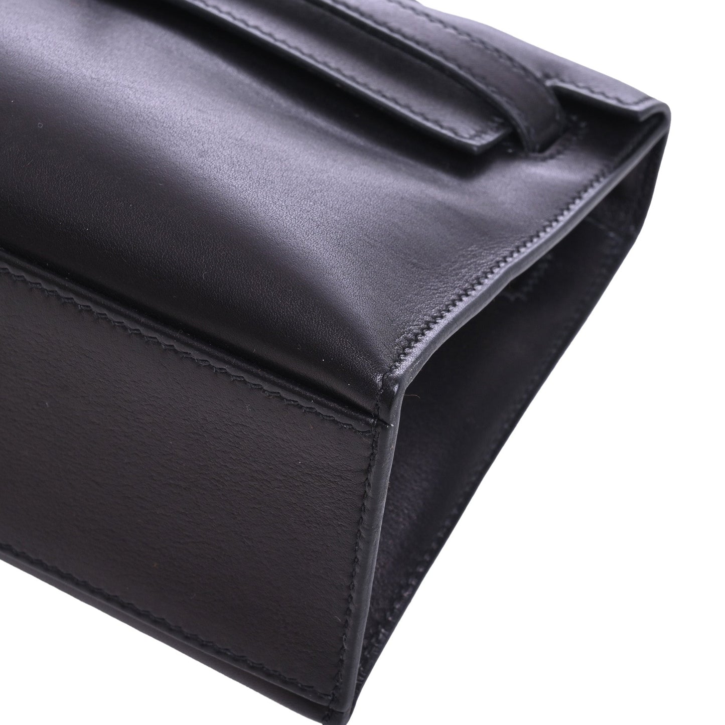 Pochette Kelly Voor Swift Black SS □I engraved