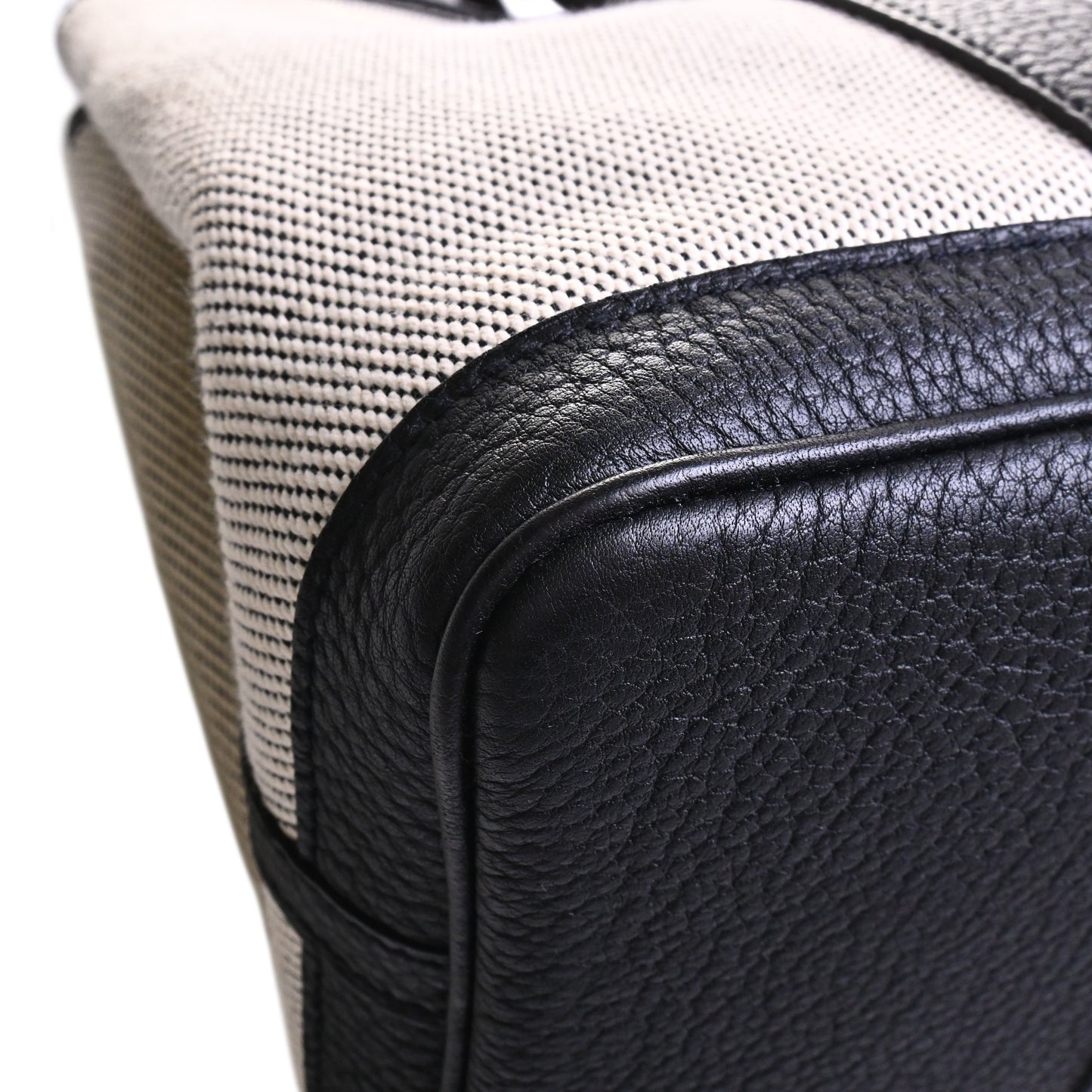 HERMES ガーデンパーティTPM トワル ネゴンダ 黒 U刻印