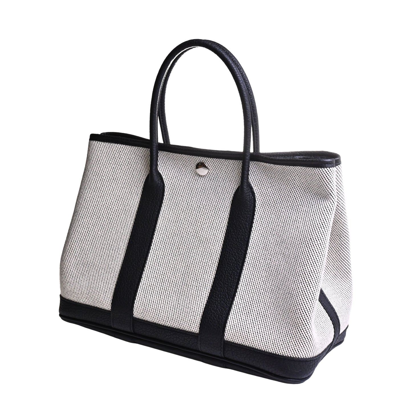 HERMES ガーデンパーティTPM トワル ネゴンダ 黒 U刻印