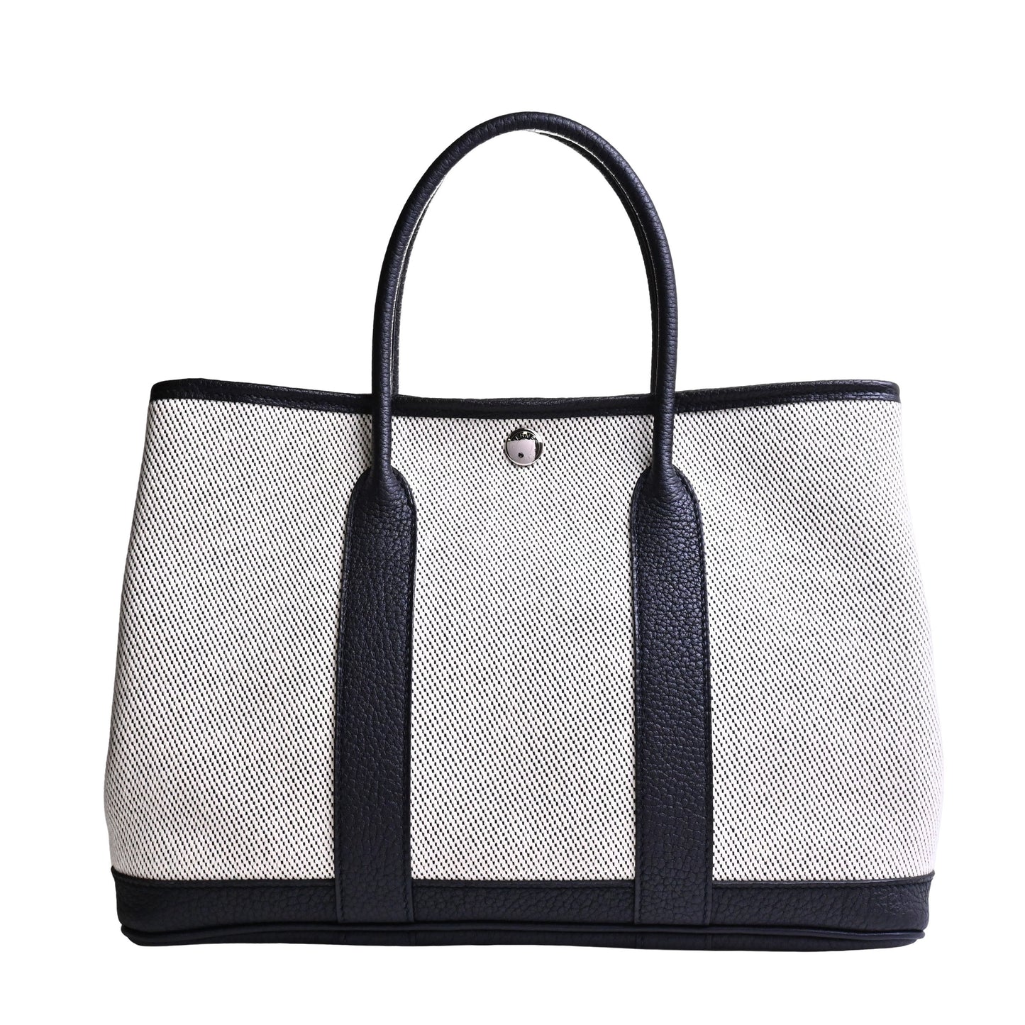 HERMES ガーデンパーティTPM トワル ネゴンダ 黒 U刻印
