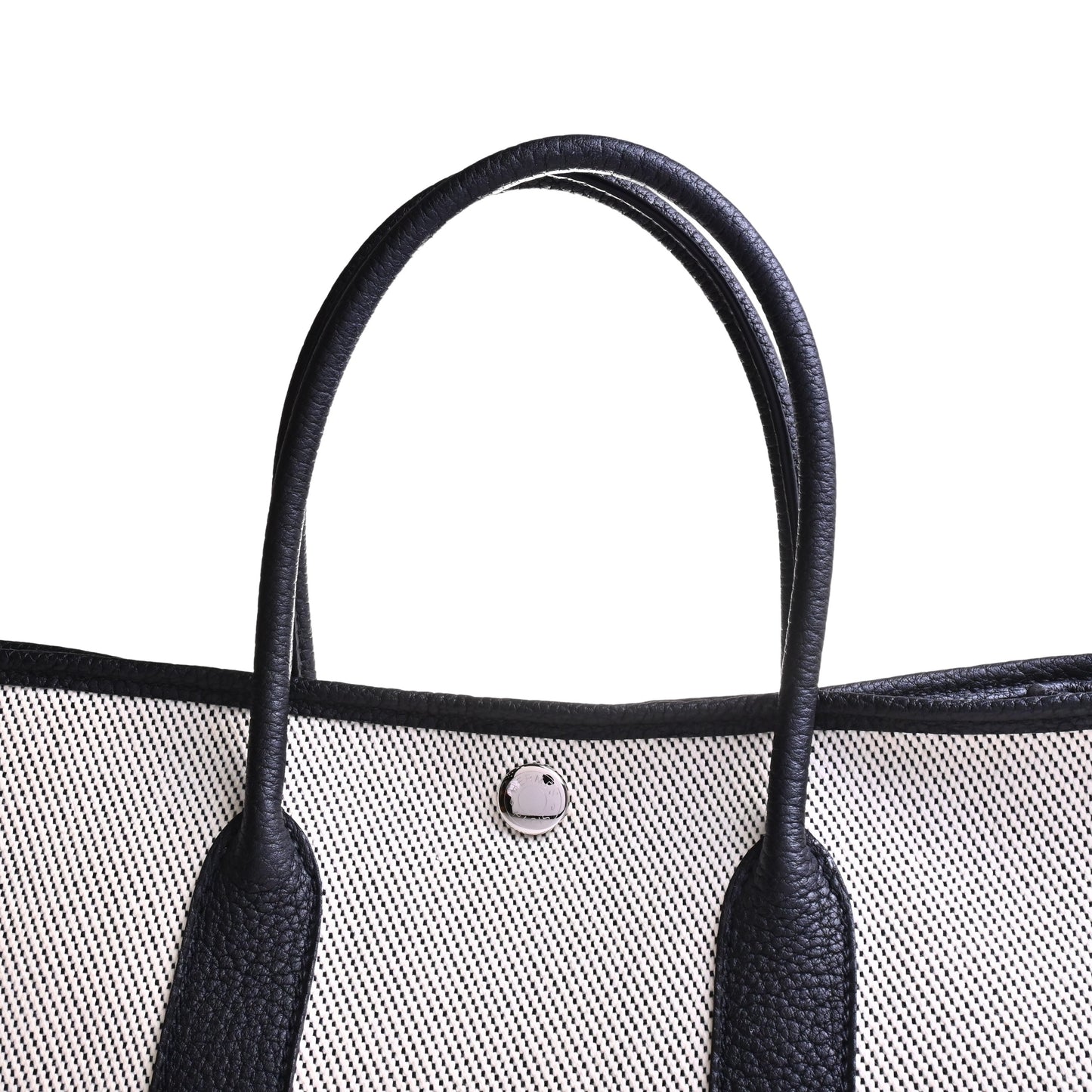 HERMES ガーデンパーティTPM トワル ネゴンダ 黒 U刻印