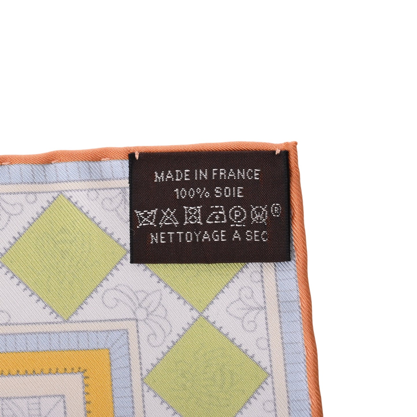 HERMES カレ90 オブジェ・ド・キュリオジテ シルク マルチカラー