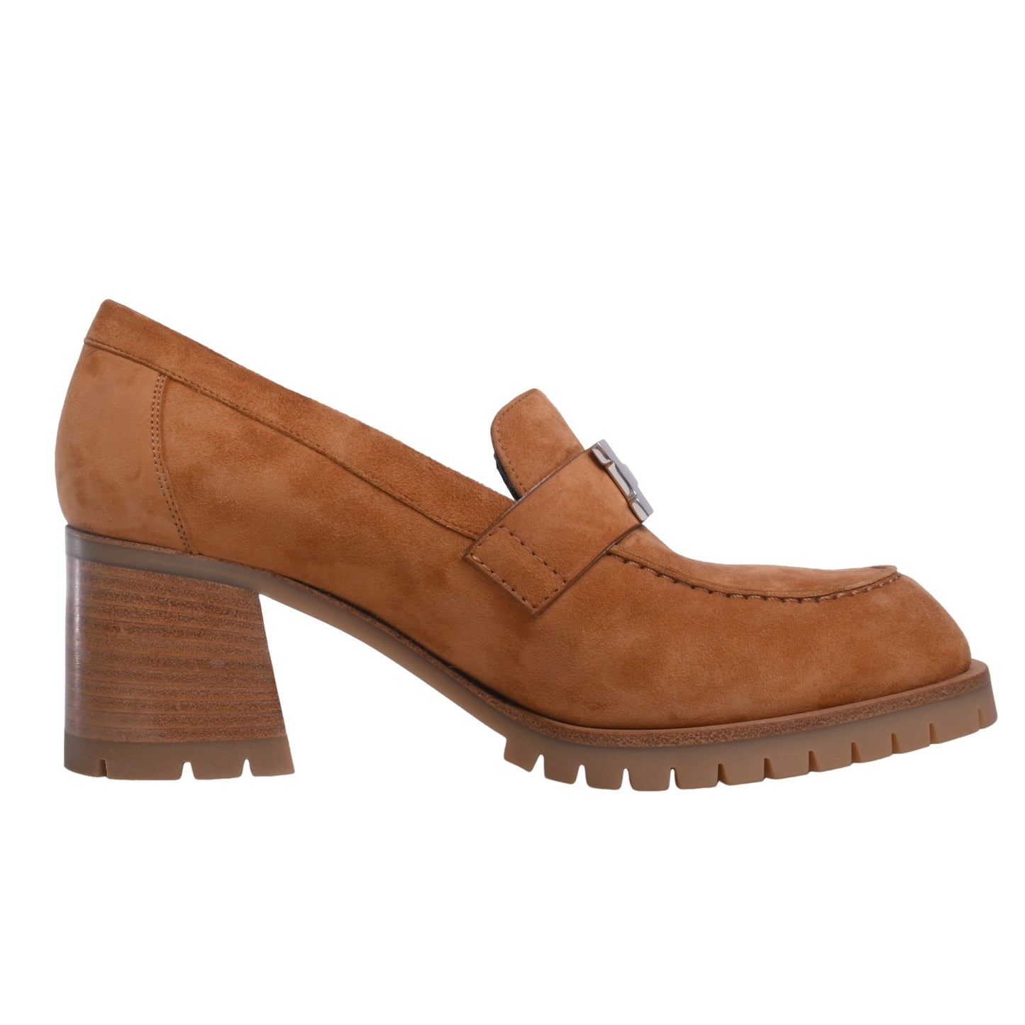 HERMES パンプス フォック スエード ブラウン 37 1/2