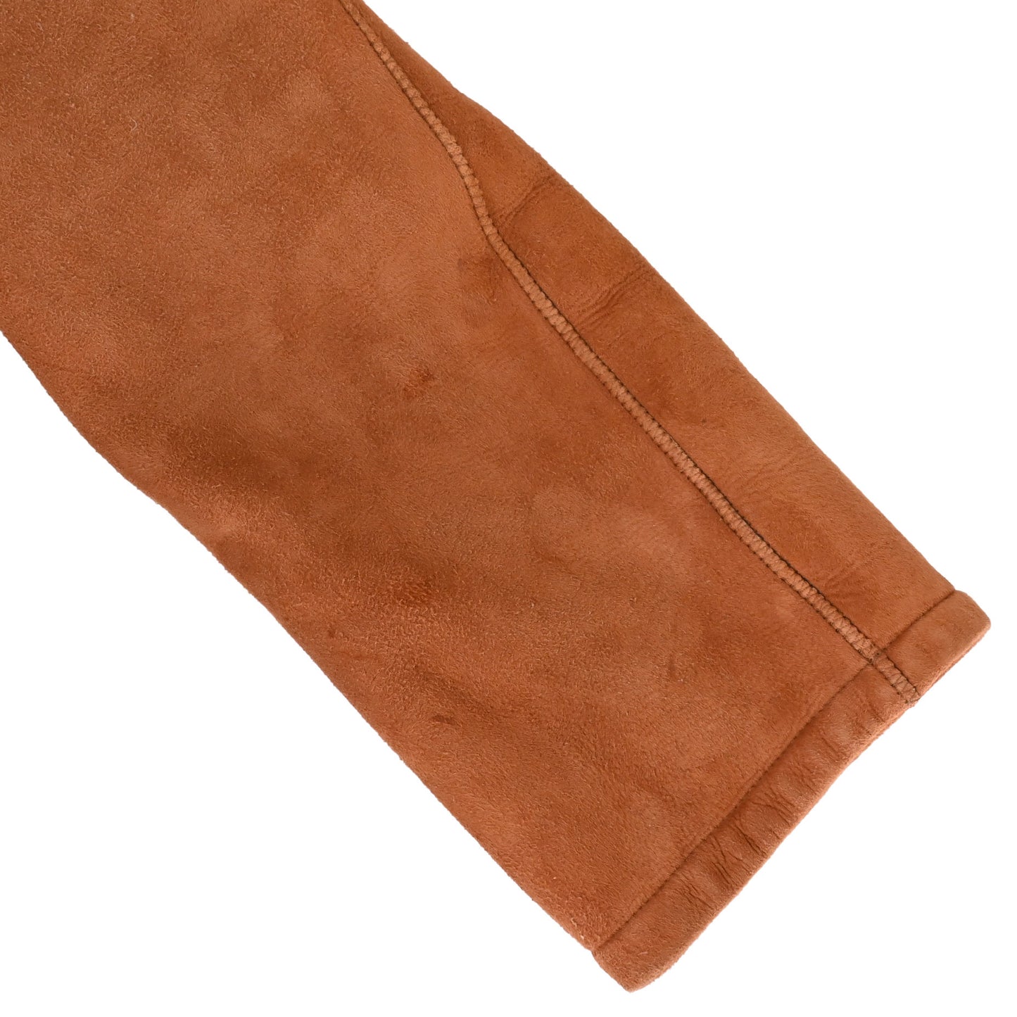 HERMES コート ムートン キャメル 38