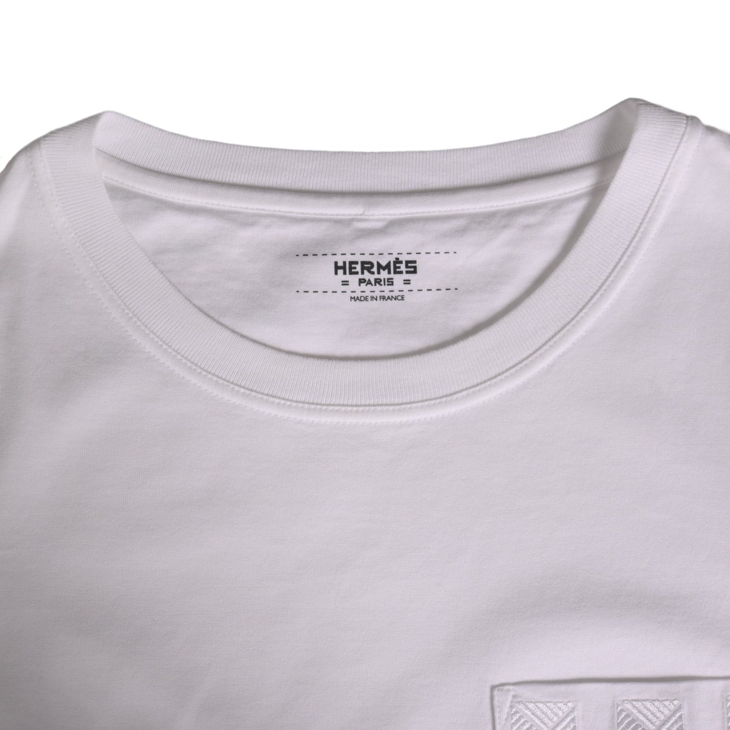 HERMES Tシャツ コットン 白 36