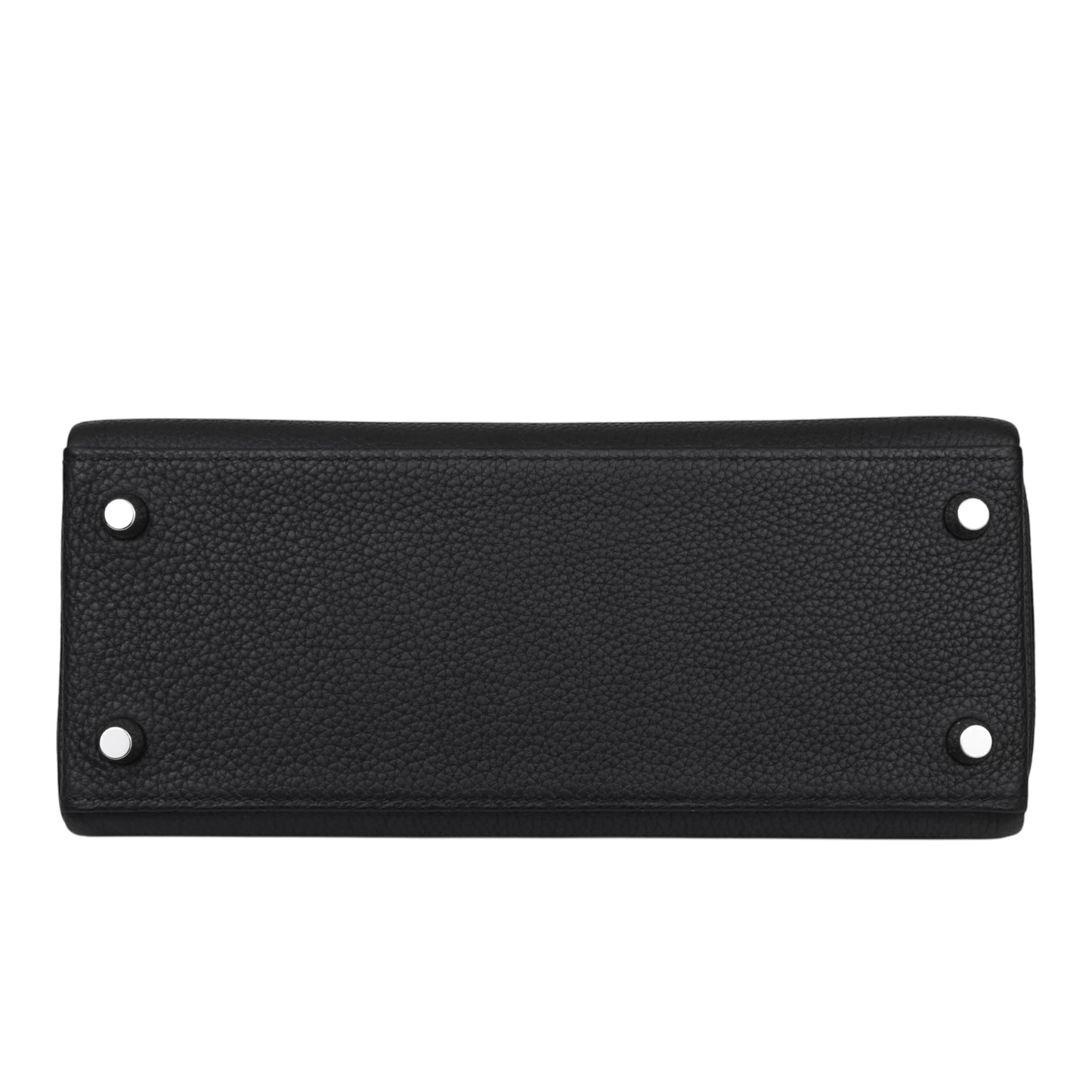 Kelly 25 Togo Black SS B engraved