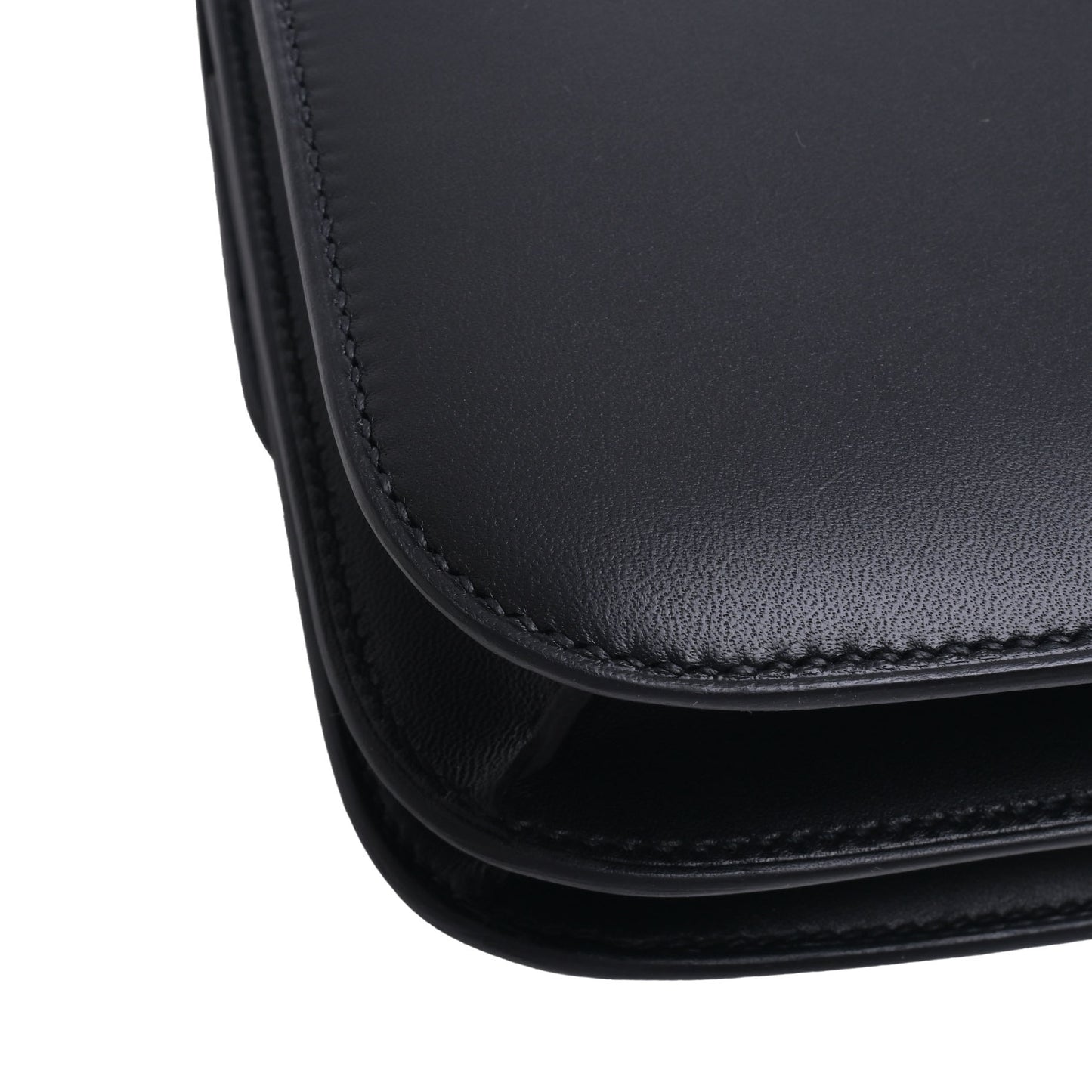 HERMES コンスタンスミニ スタジオ ムッシュ 黒 ミラーシルバー金具 Z刻印