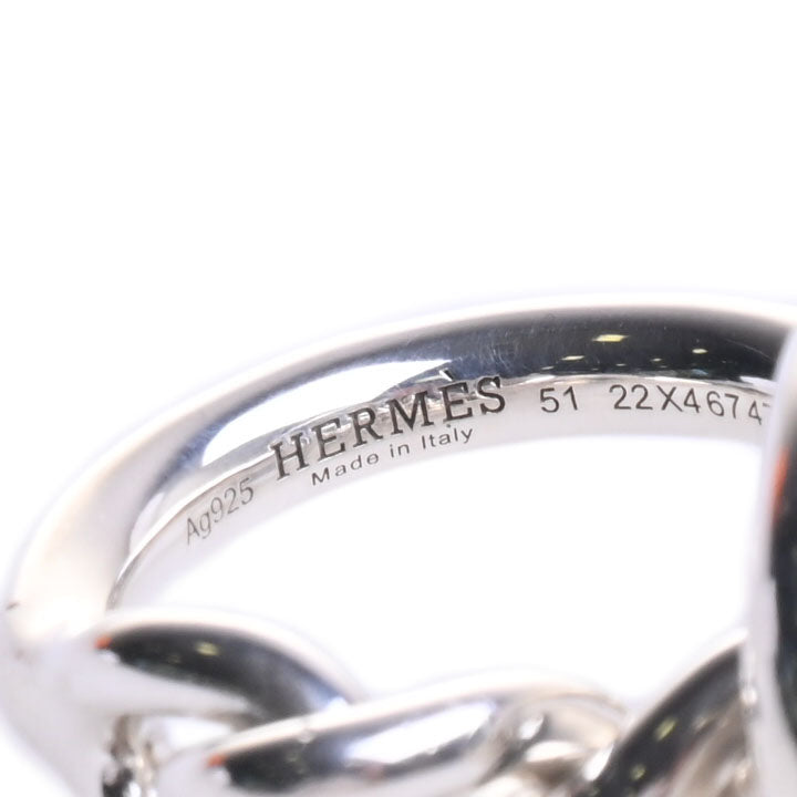 HERMES クロワゼットGM リング SV 51