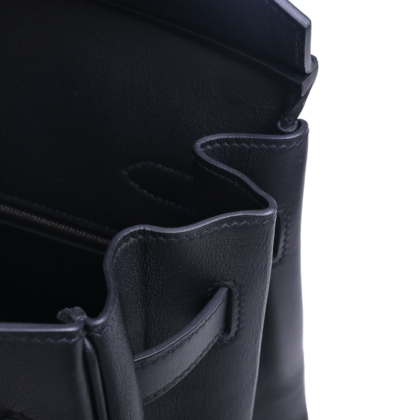 HERMES バーキン35 デシュネ トワルドゥキャンプ ヴォースイフト 黒 SS A刻印