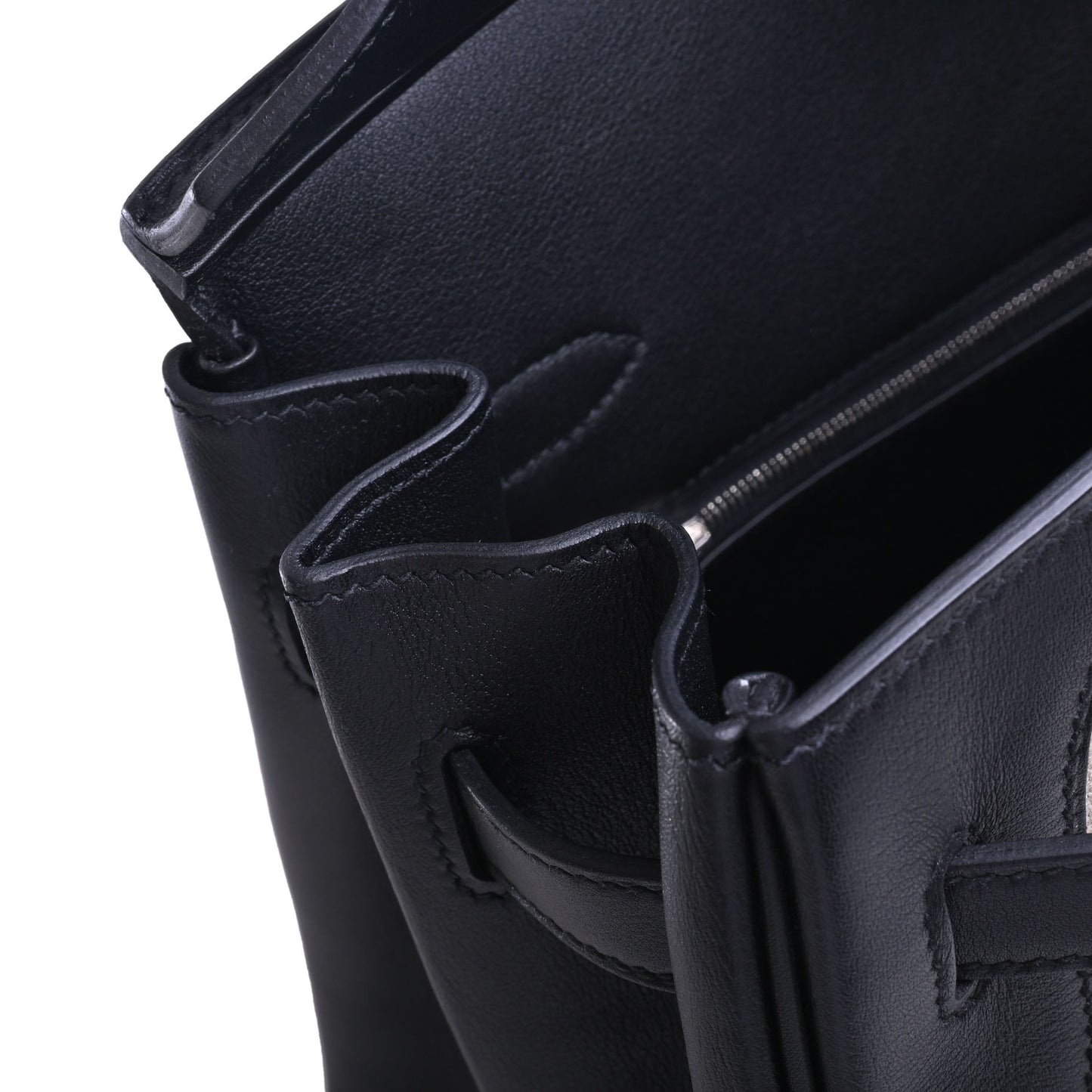 HERMES バーキン35 デシュネ トワルドゥキャンプ ヴォースイフト 黒 SS A刻印