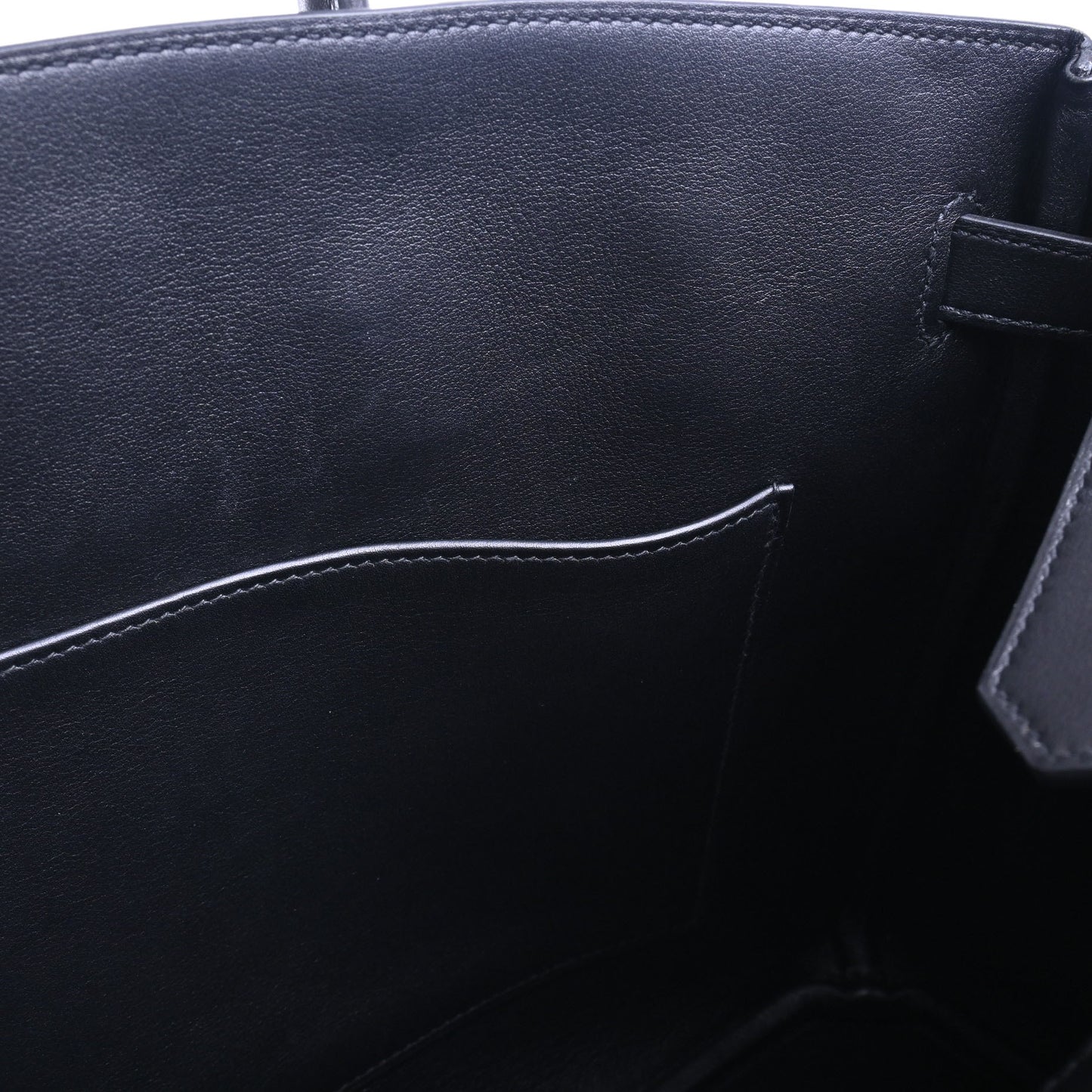 HERMES バーキン35 デシュネ トワルドゥキャンプ ヴォースイフト 黒 SS A刻印
