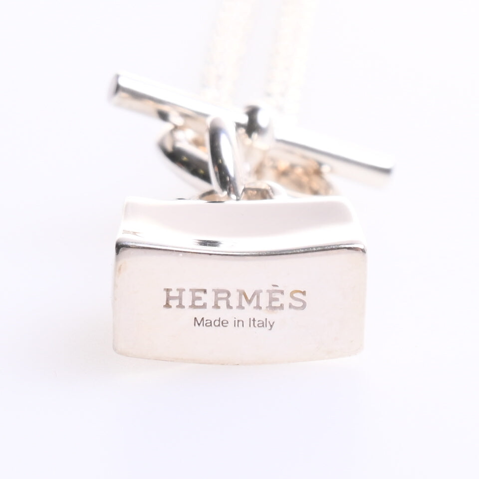 HERMES アミュレット ケリー ネックレス SV