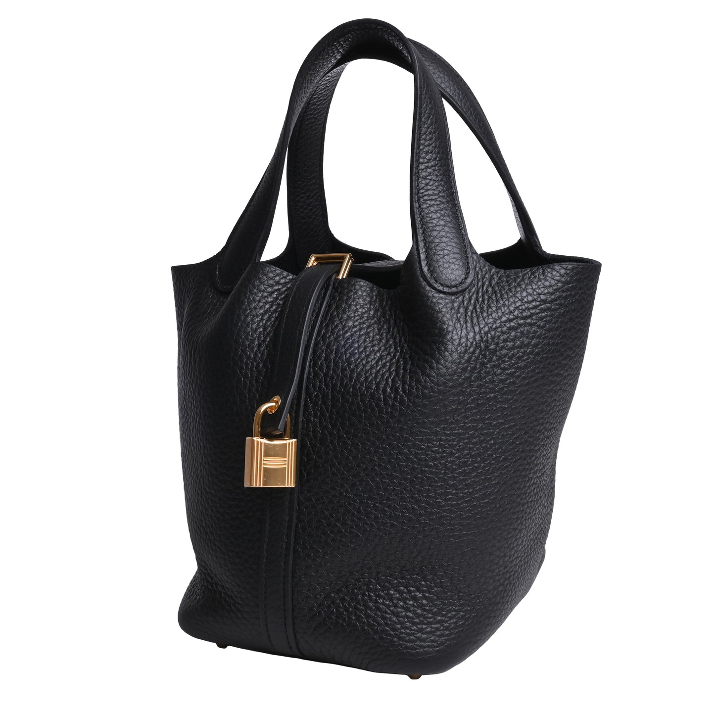 HERMES ピコタンロックPM トリヨンクレマンス 黒 GP W刻印